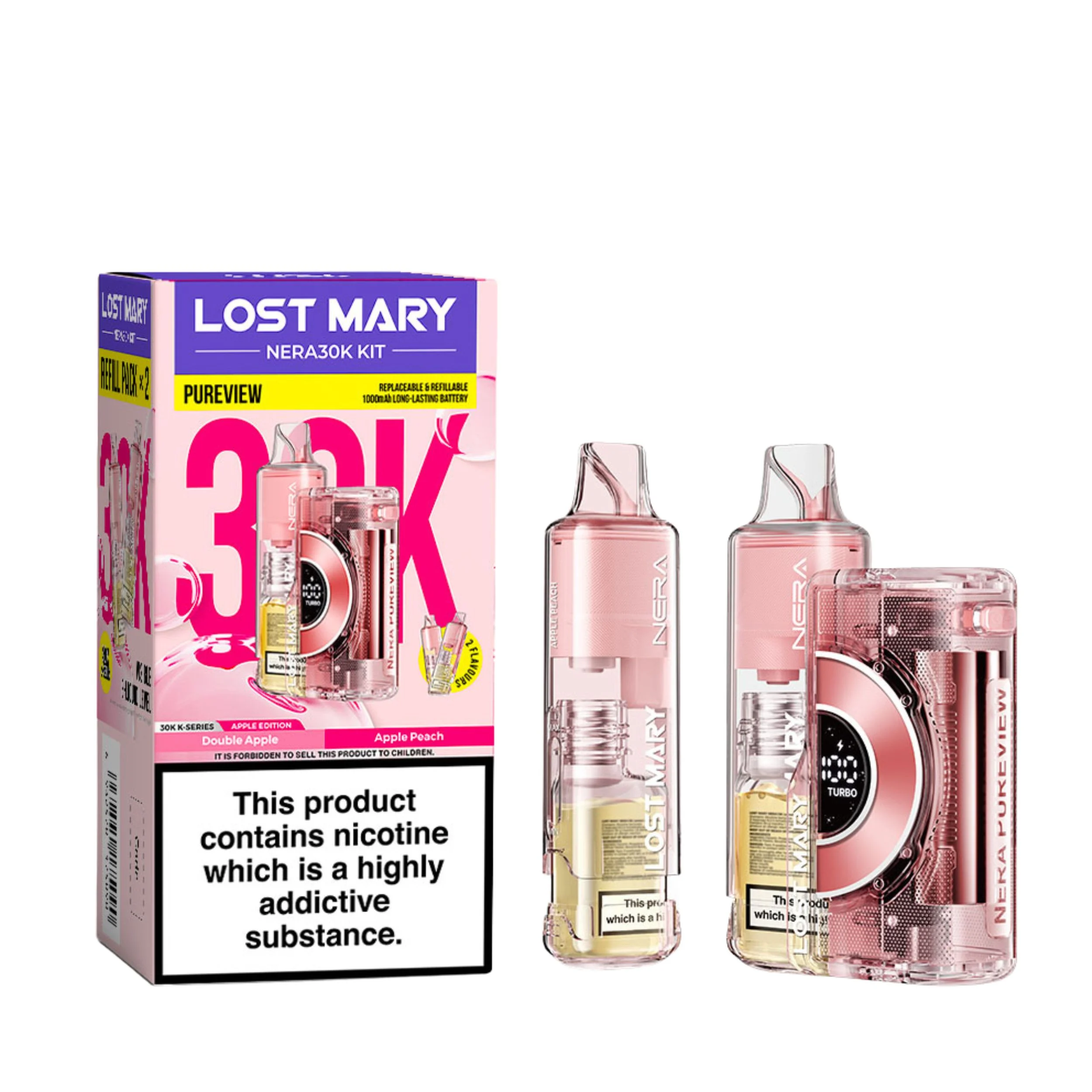 Buy Lost Mary Nera 30K Kit | £9.79 - Vape Fair