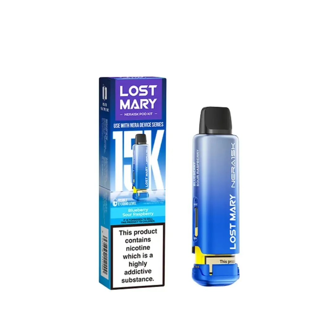 Lost Mary Nera 15k Prefilled Pods - Long Lasting Vape Experience