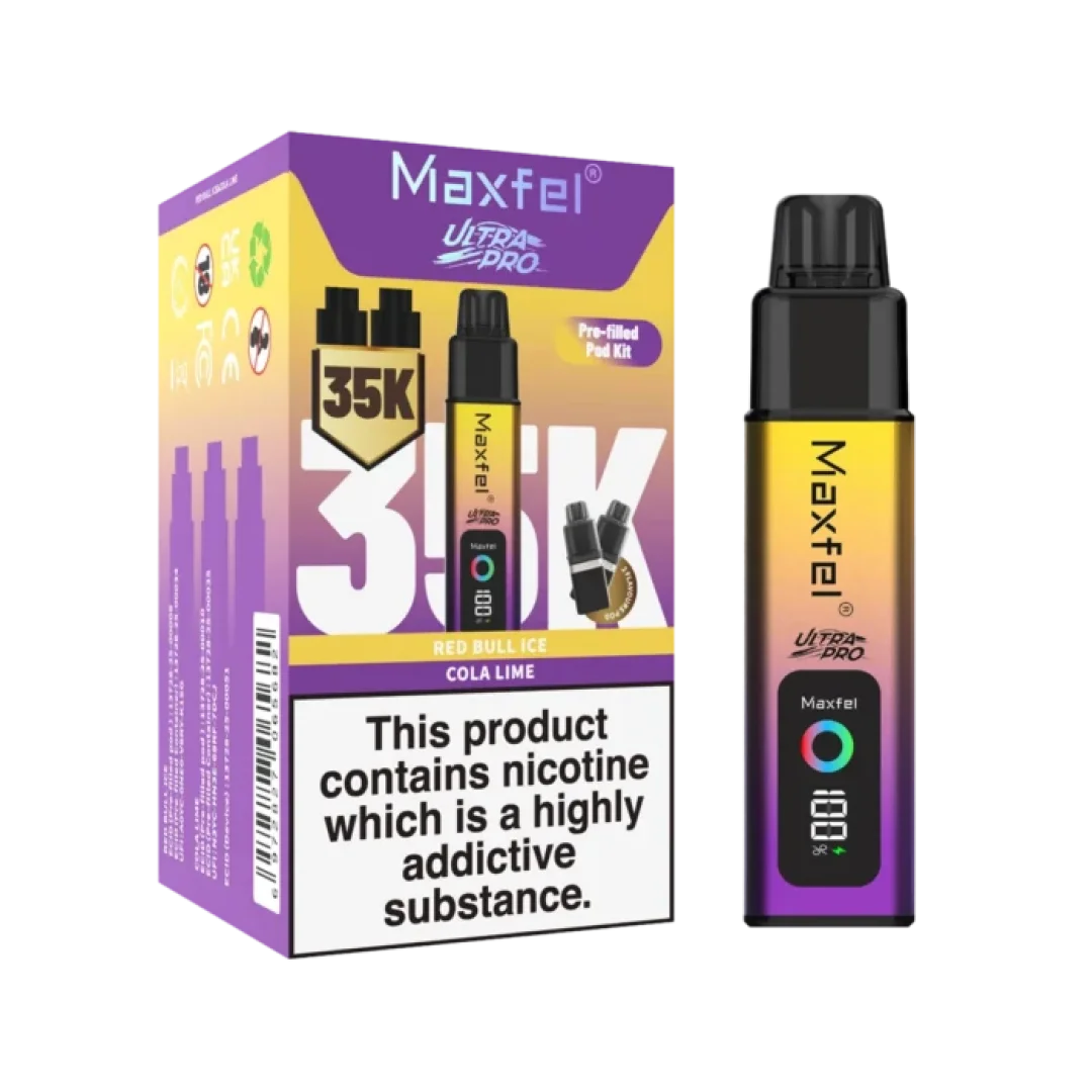 Buy Maxfel Ultra Pro 35000 Vape Kit | £9.99 - Vape Fair