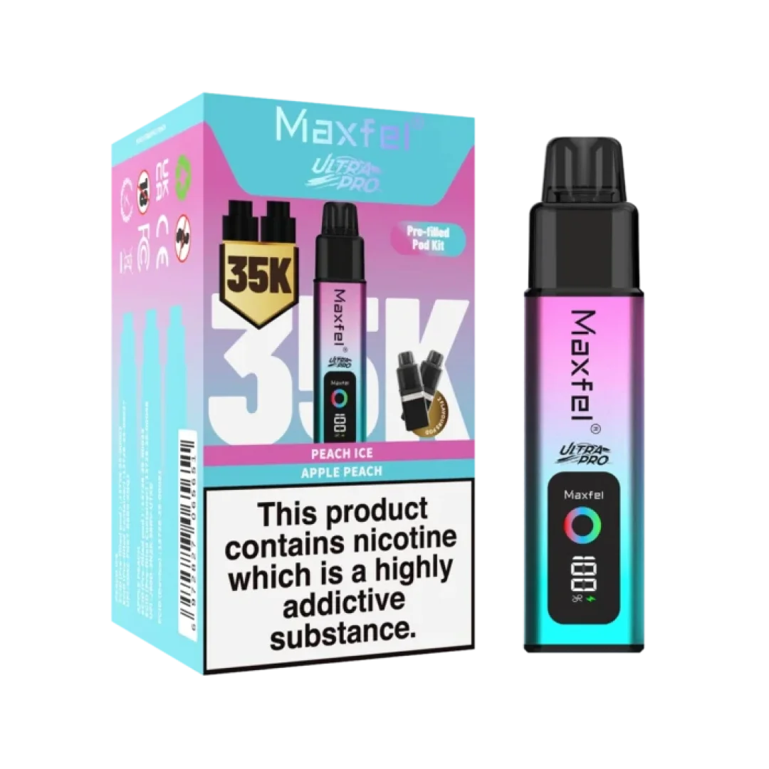 Buy Maxfel Ultra Pro 35000 Vape Kit | £9.99 - Vape Fair