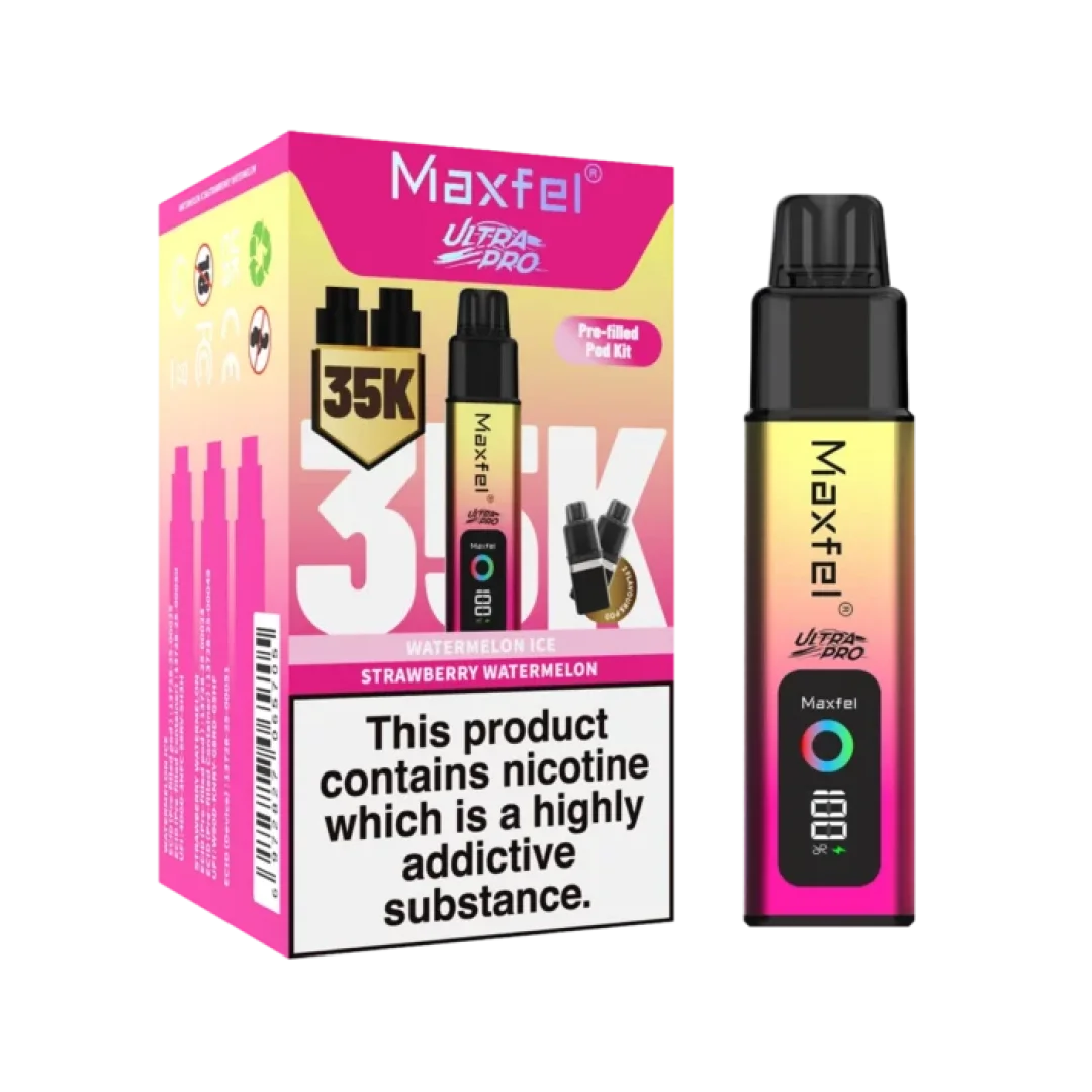 Buy Maxfel Ultra Pro 35000 Vape Kit | £9.99 - Vape Fair