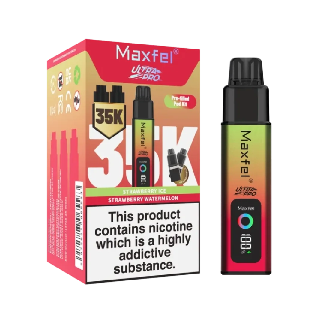 Buy Maxfel Ultra Pro 35000 Vape Kit | £9.99 - Vape Fair
