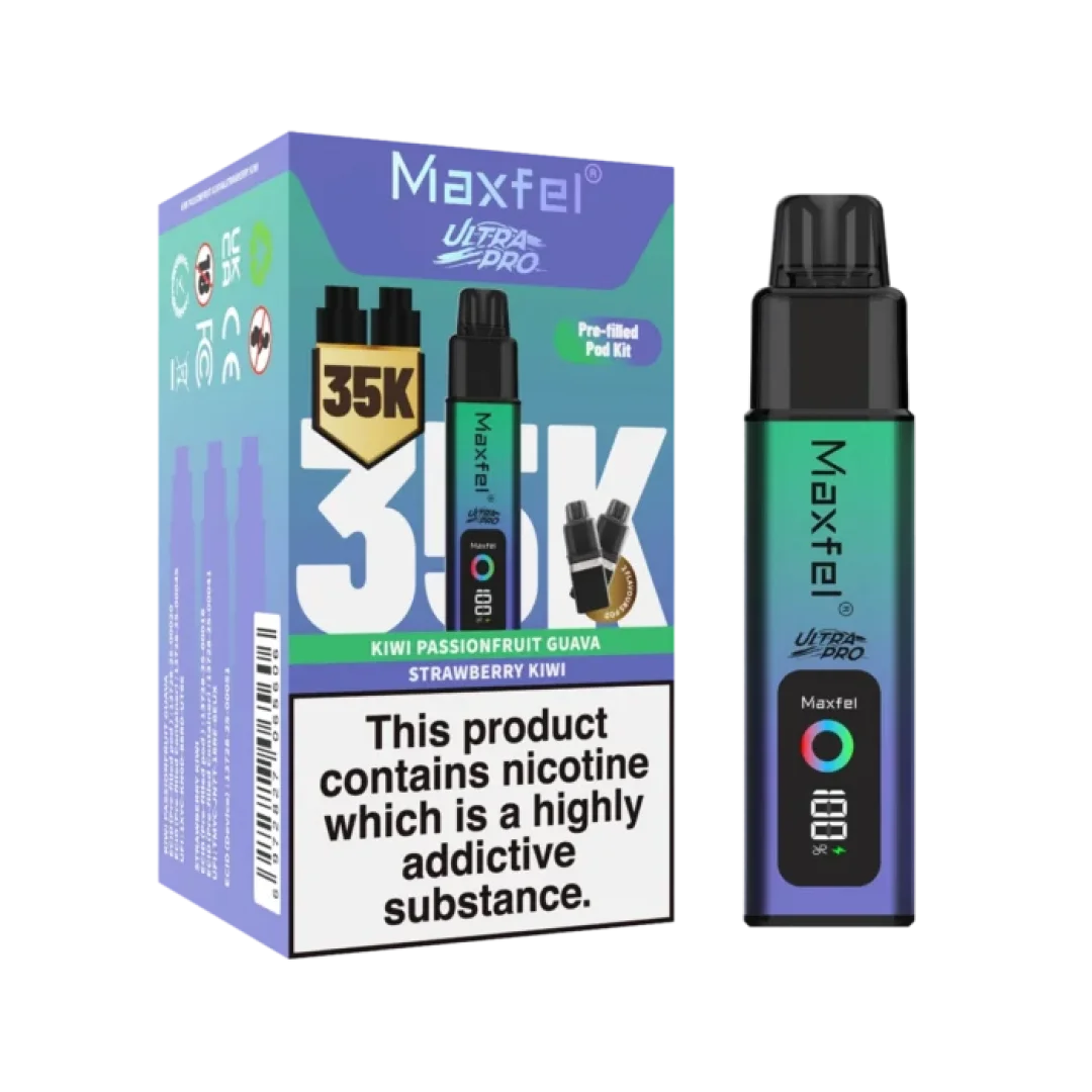 Buy Maxfel Ultra Pro 35000 Vape Kit | £9.99 - Vape Fair