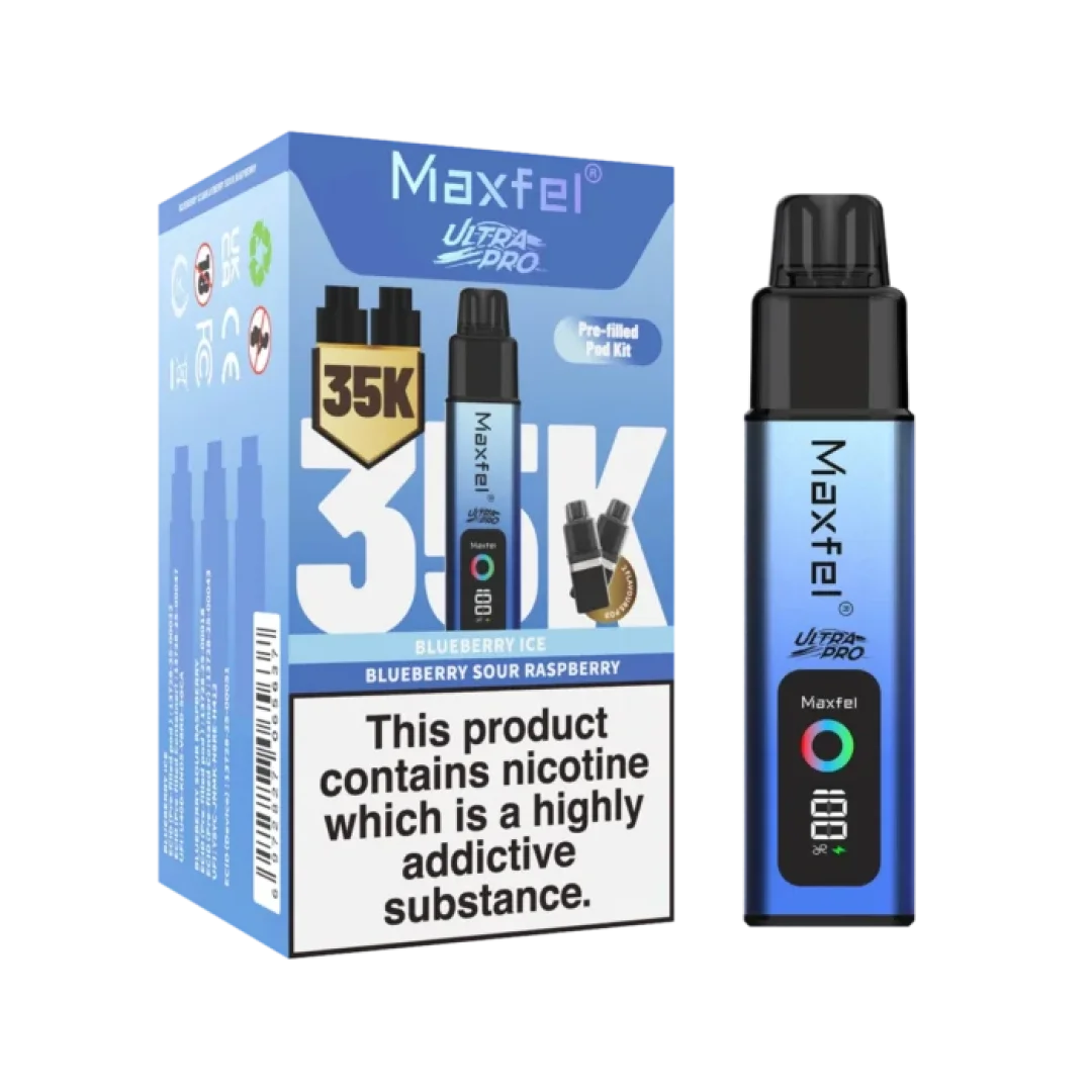 Buy Maxfel Ultra Pro 35000 Vape Kit | £9.99 - Vape Fair