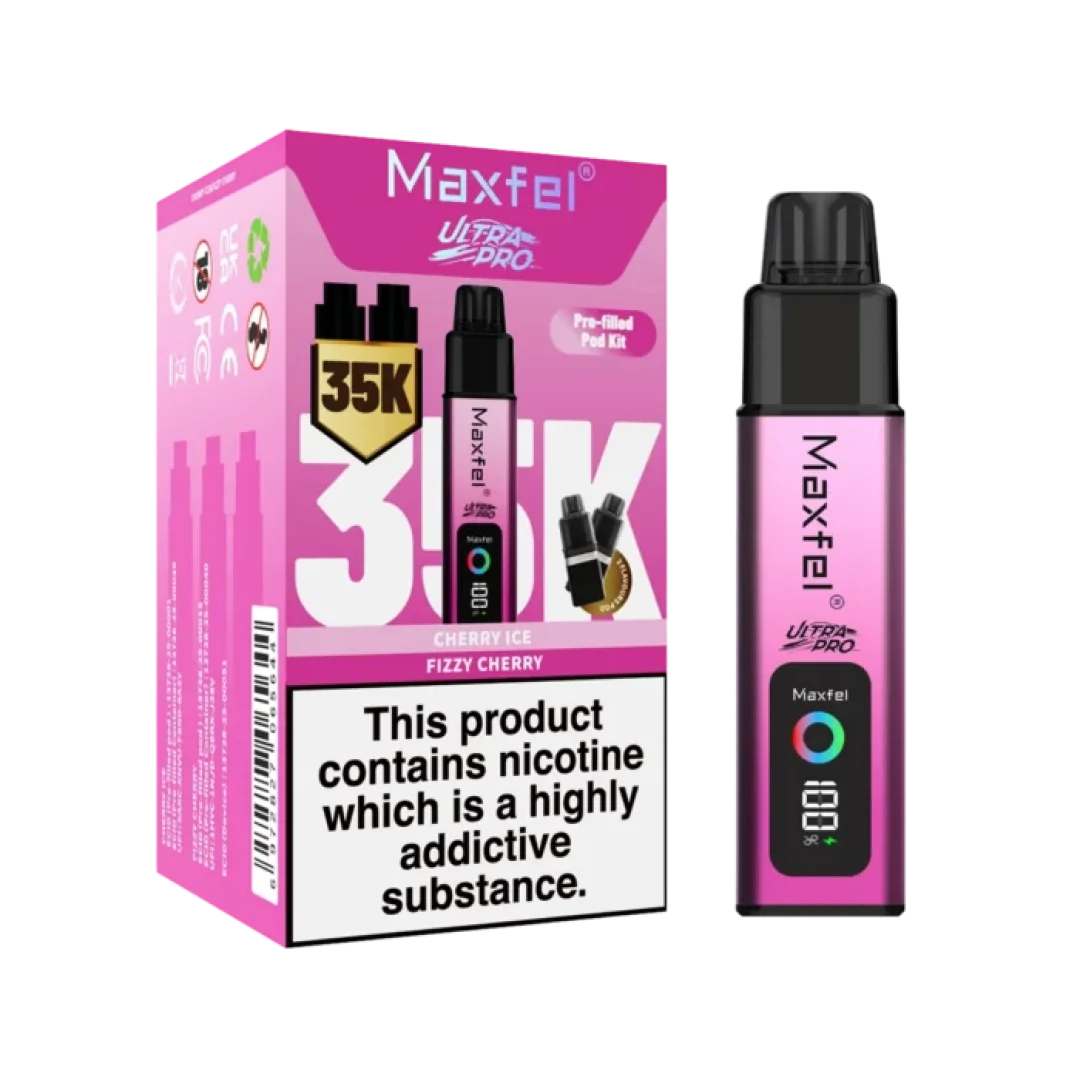 Buy Maxfel Ultra Pro 35000 Vape Kit | £9.99 - Vape Fair