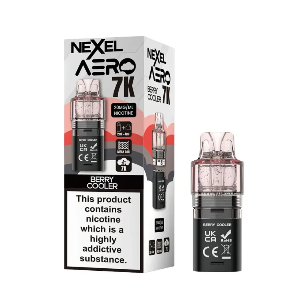 Nexel Aero 7000 Prefilled Pods - Long Lasting Vape Replacement