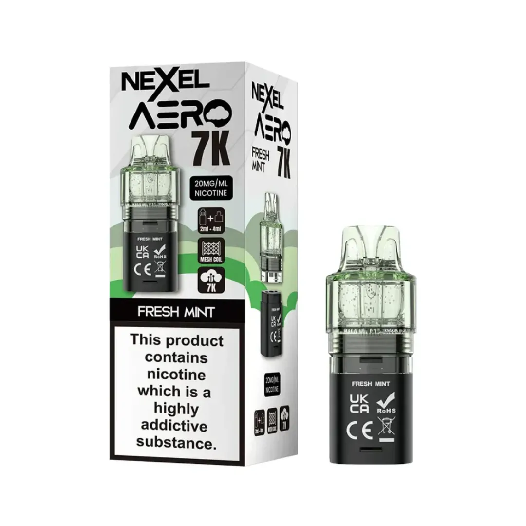 Buy Nexel Aero 7000 Prefilled Pods | £3.79 - Vape Fair
