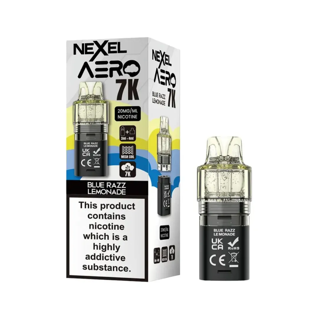 Buy Nexel Aero 7000 Prefilled Pods | £3.79 - Vape Fair