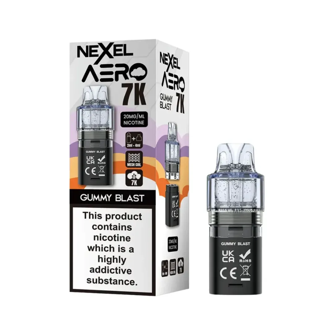 Buy Nexel Aero 7000 Prefilled Pods | £3.79 - Vape Fair