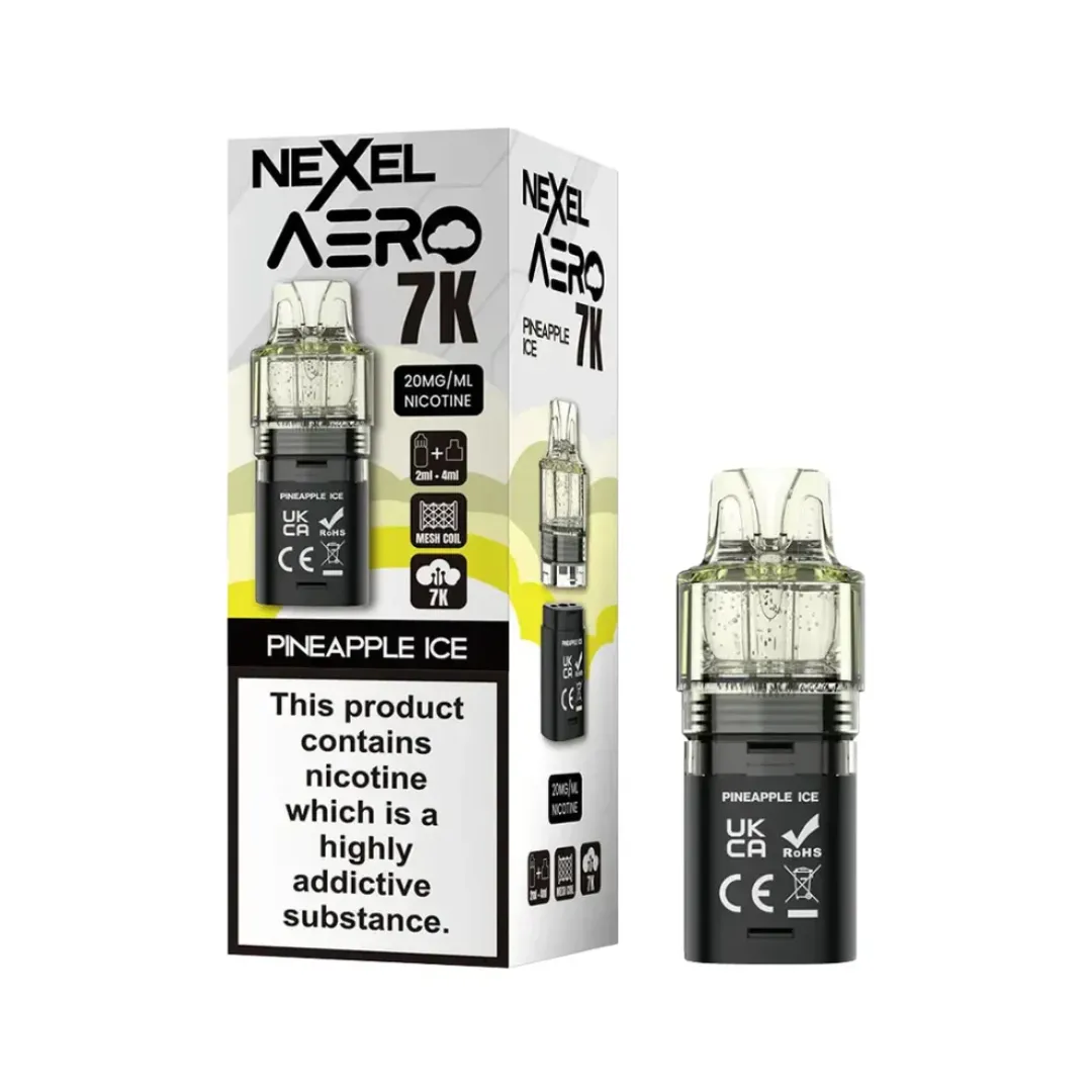 Buy Nexel Aero 7000 Prefilled Pods | £3.79 - Vape Fair