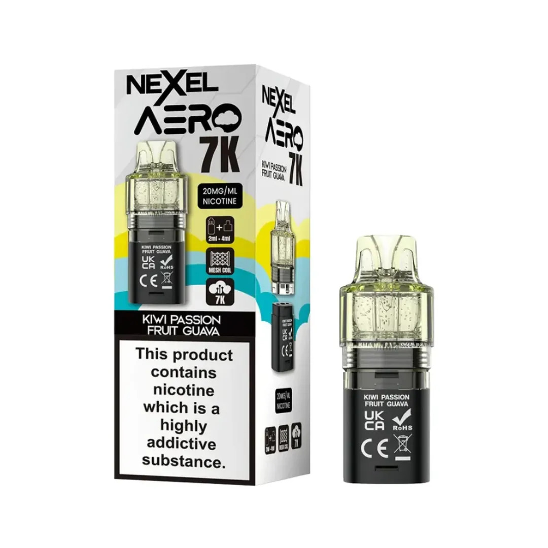 Buy Nexel Aero 7000 Prefilled Pods | £3.79 - Vape Fair