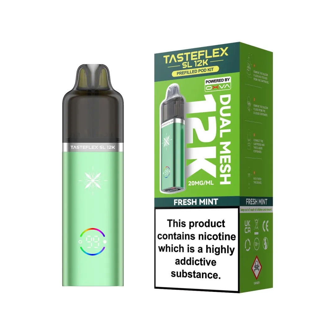 Buy OXVA Tasteflex SL 12K Pod Kit | £7.79 - Vape Fair