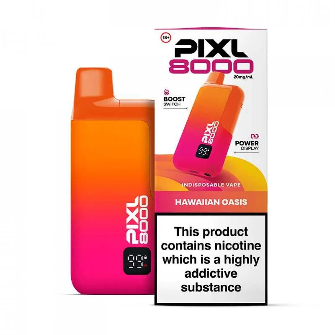 Buy PIXL 8000 Puffs Prefilled Vape Kit | £8.80 - Vape Fair
