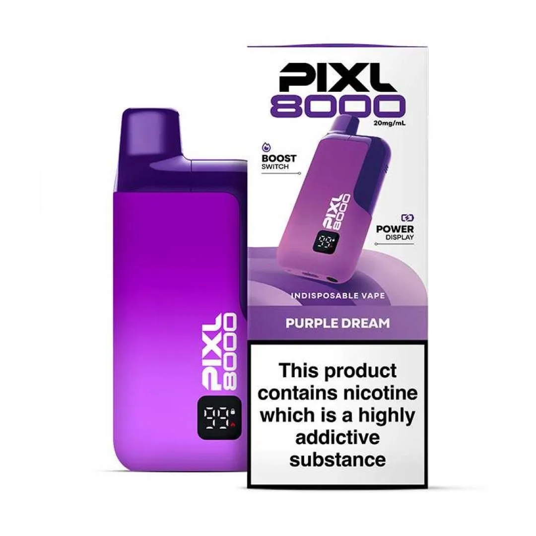 Buy PIXL 8000 Puffs Prefilled Vape Kit | £8.80 - Vape Fair