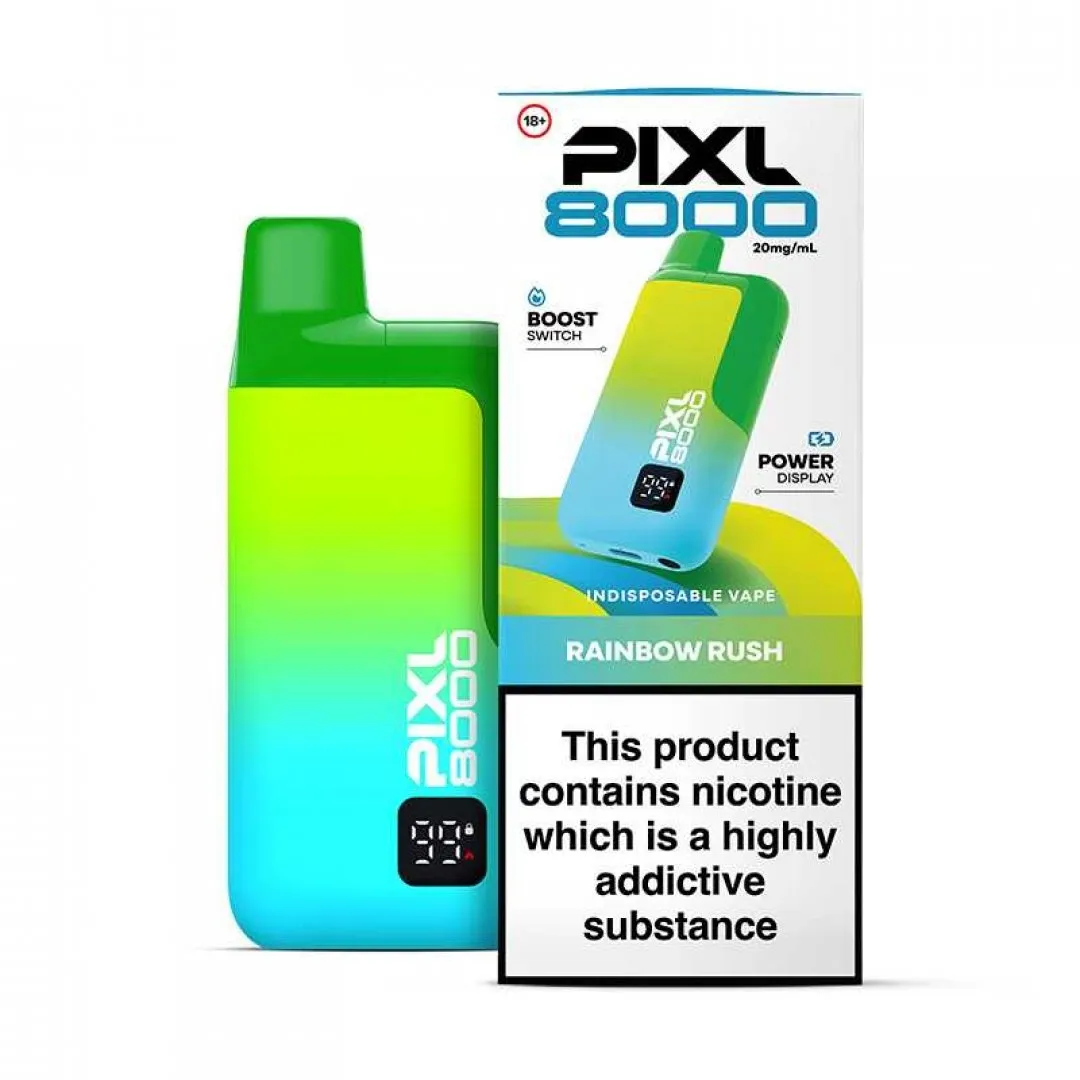 Buy PIXL 8000 Puffs Prefilled Vape Kit | £8.80 - Vape Fair