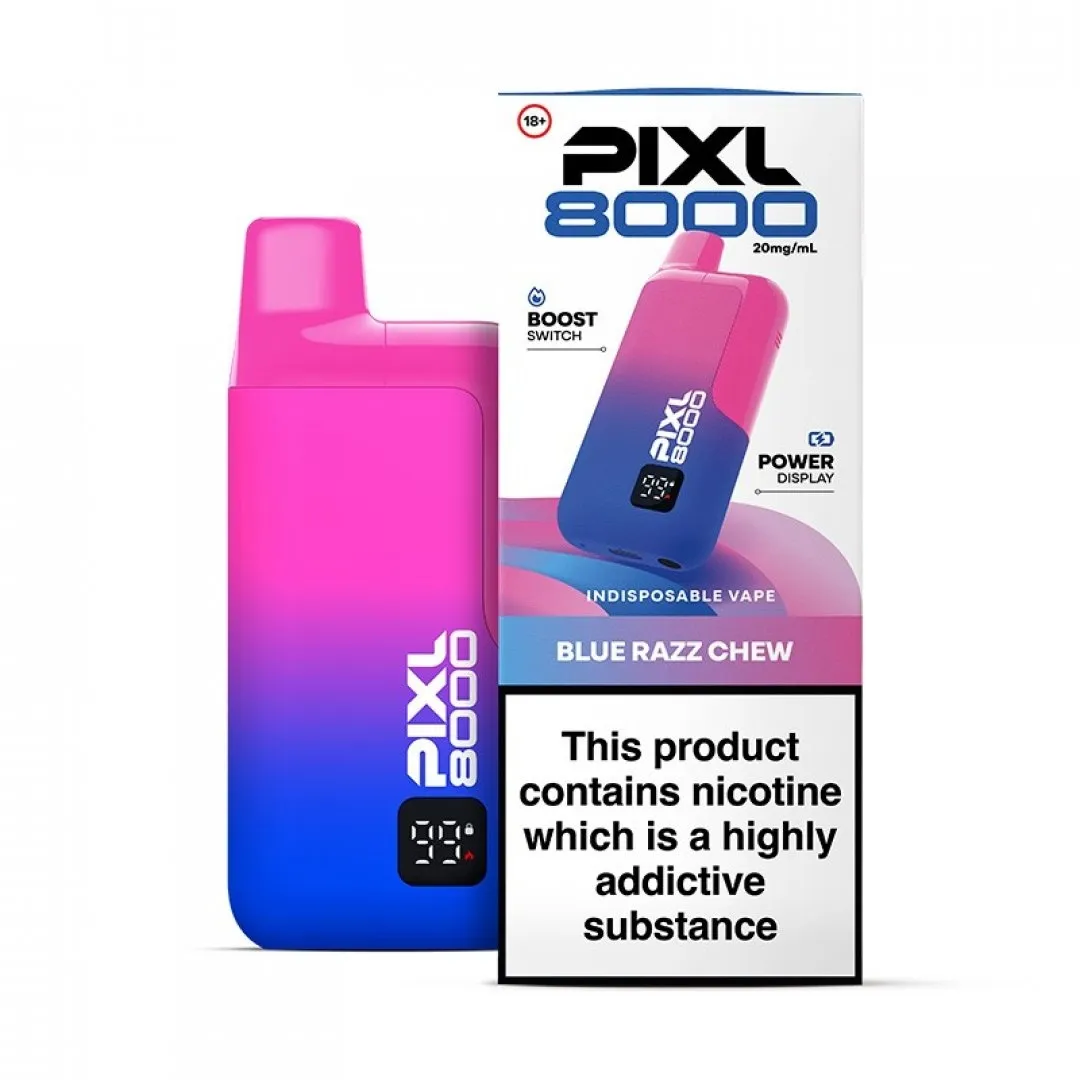 Buy PIXL 8000 Puffs Prefilled Vape Kit | £8.80 - Vape Fair