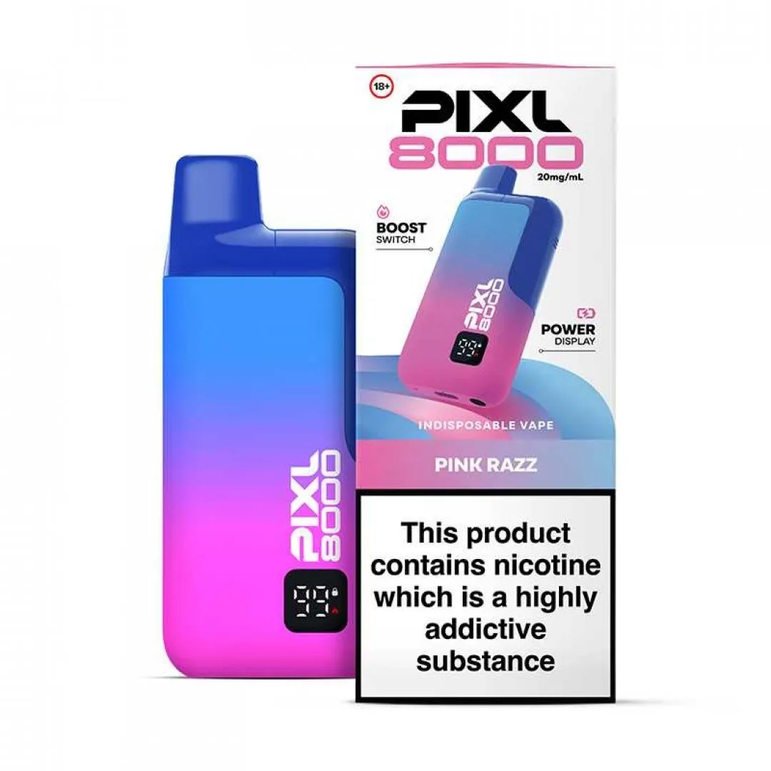 Buy PIXL 8000 Puffs Prefilled Vape Kit | £8.80 - Vape Fair