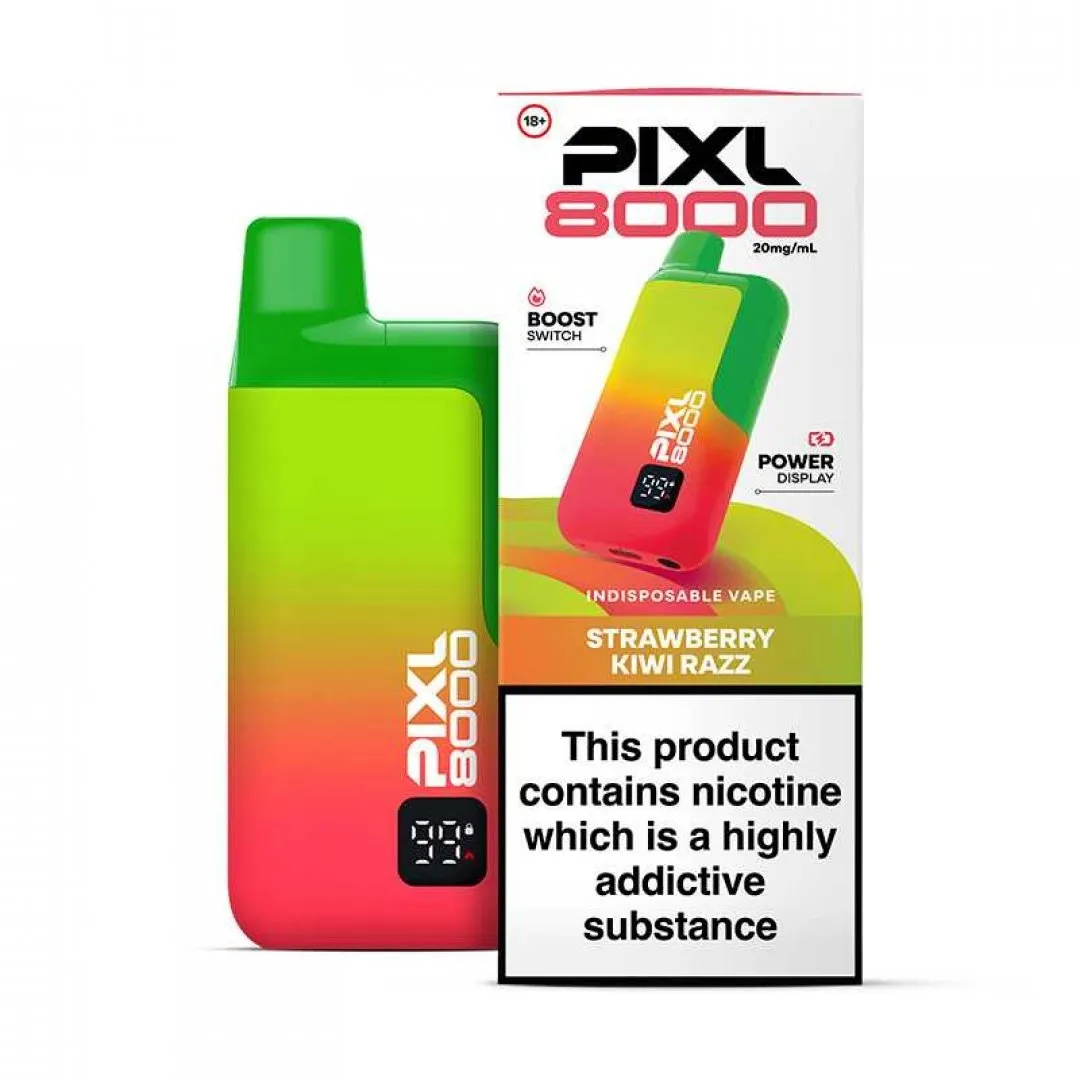 Buy PIXL 8000 Puffs Prefilled Vape Kit | £8.80 - Vape Fair