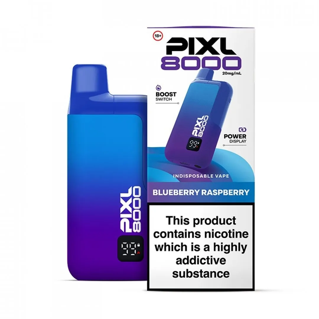 Buy PIXL 8000 Puffs Prefilled Vape Kit | £8.80 - Vape Fair