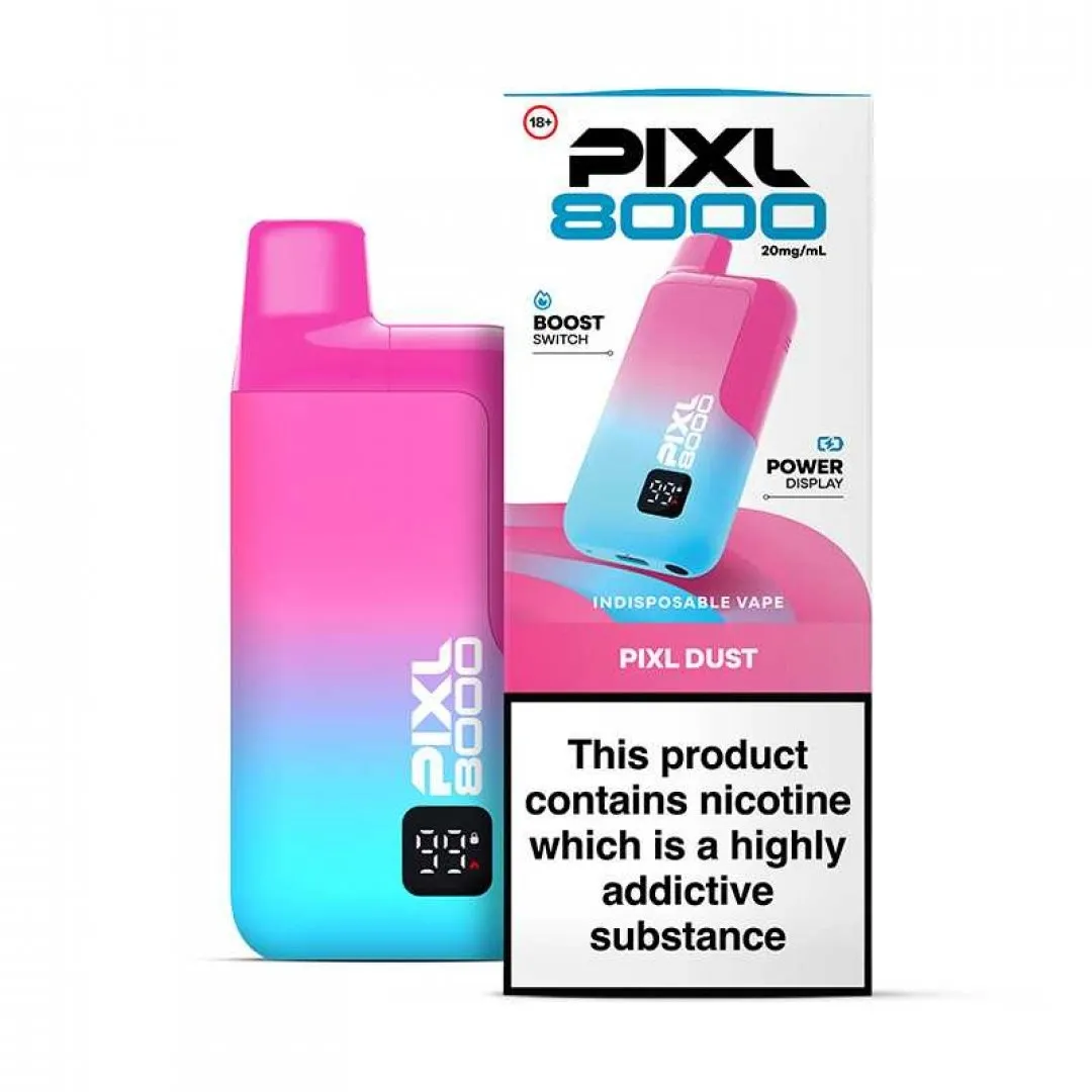 Buy PIXL 8000 Puffs Prefilled Vape Kit | £8.80 - Vape Fair