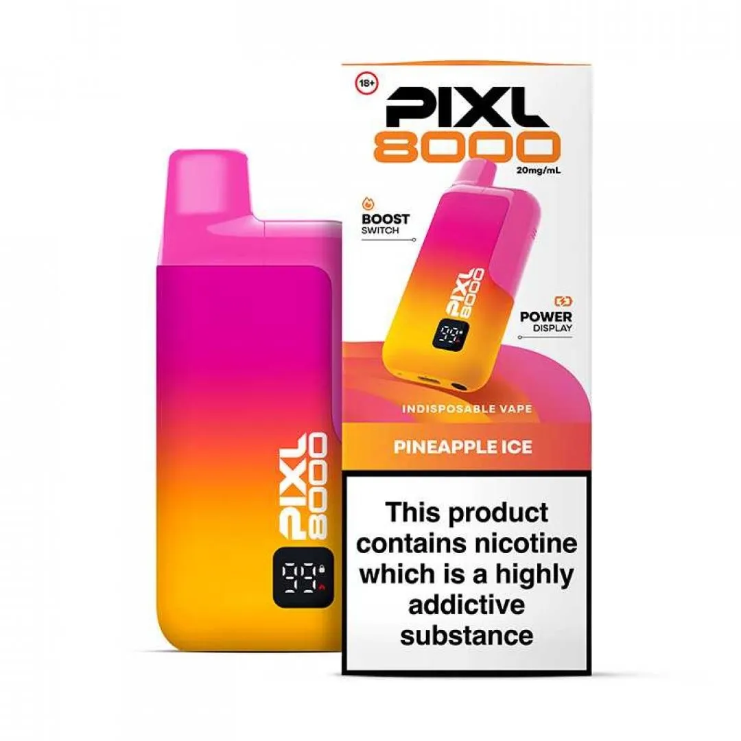Buy PIXL 8000 Puffs Prefilled Vape Kit | £8.80 - Vape Fair