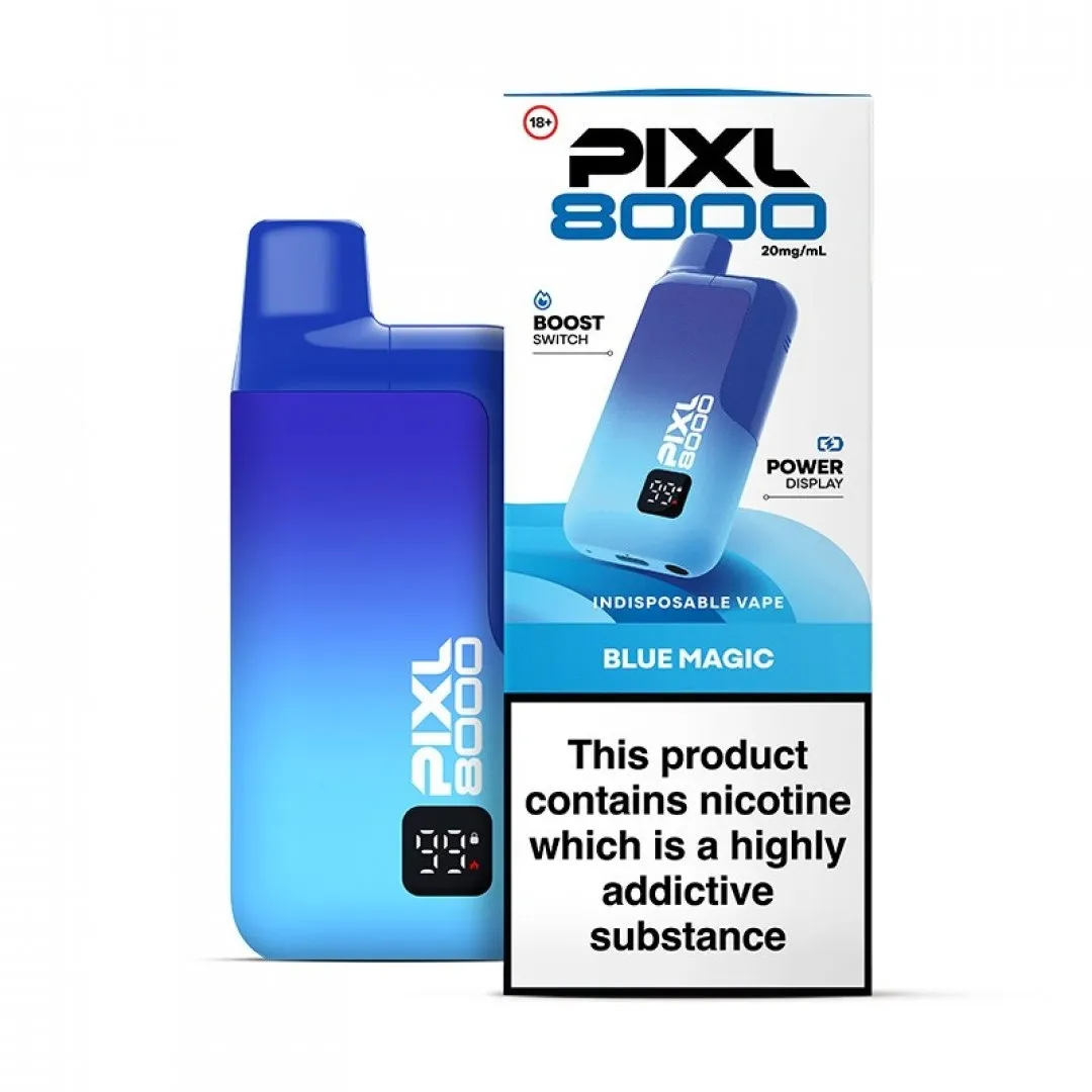 Buy PIXL 8000 Puffs Prefilled Vape Kit | £8.80 - Vape Fair