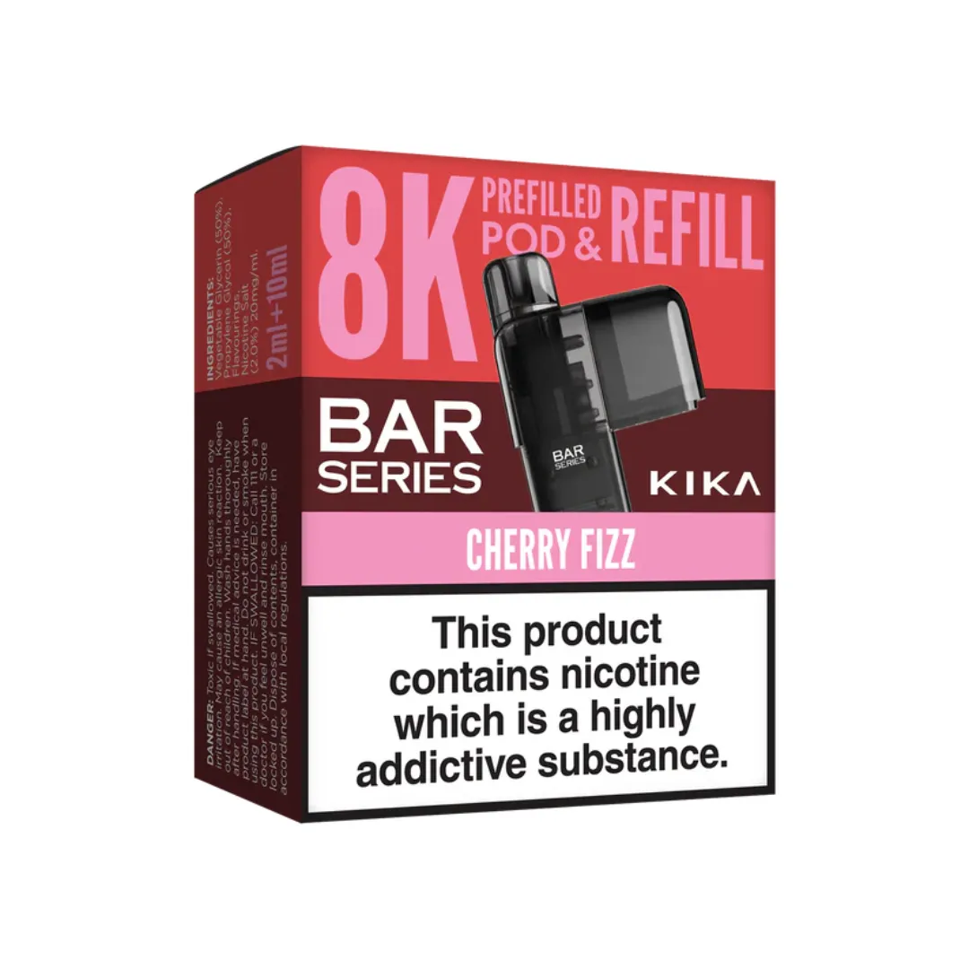 Buy Bar Series Kika 8K Prefilled Pods | £4.29 - Vape Fair