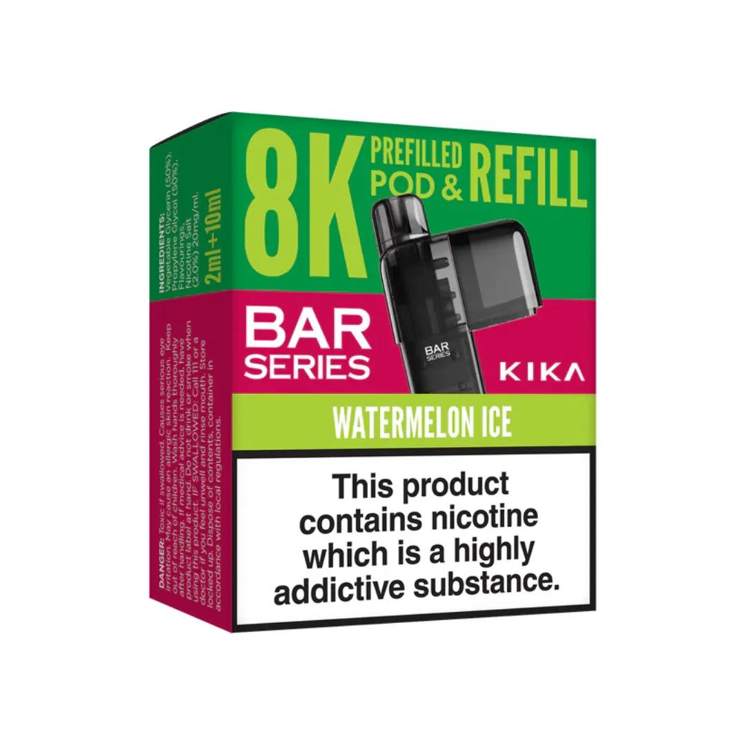 Buy Bar Series Kika 8K Prefilled Pods | £4.29 - Vape Fair