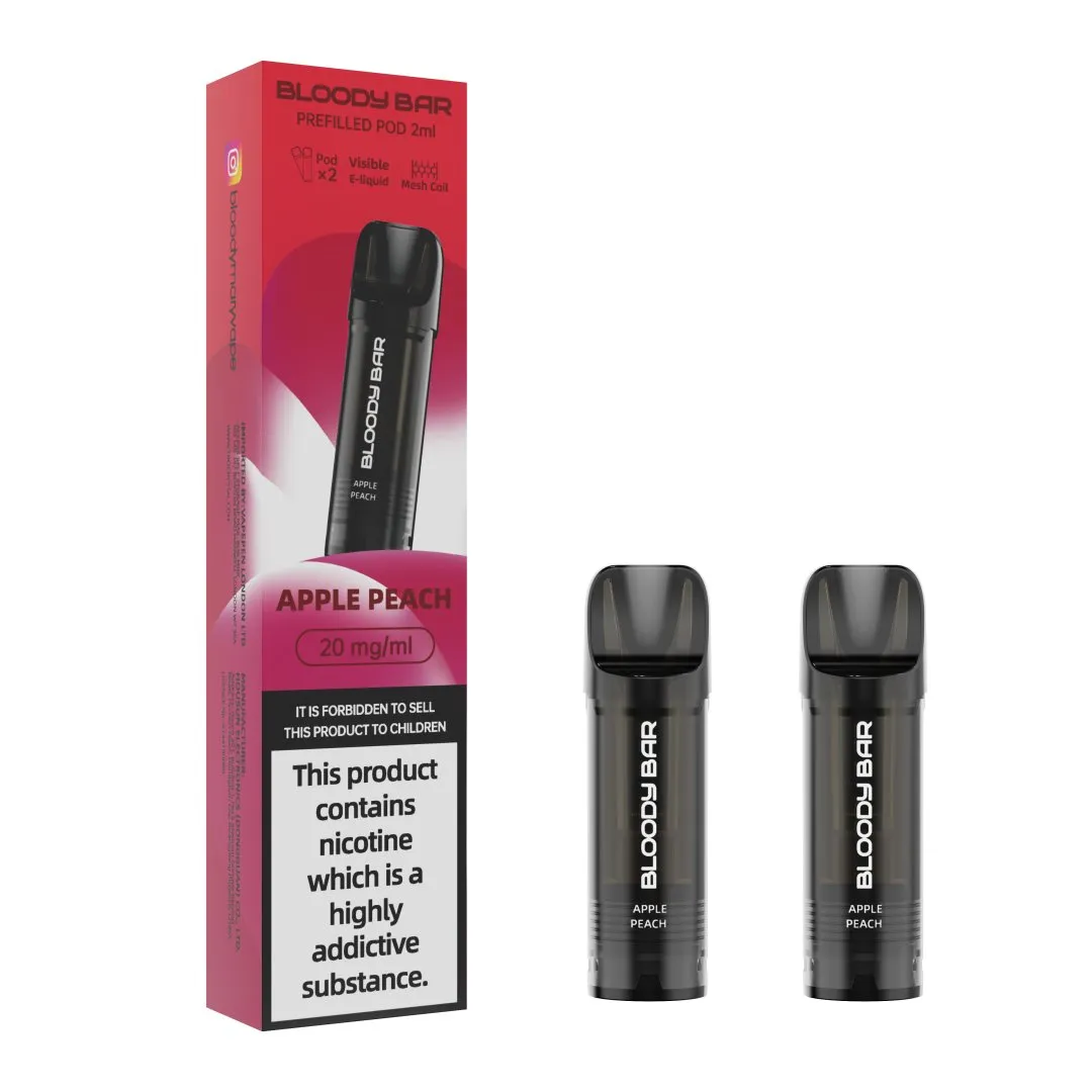 Buy Bloody Bar 5-in-1 Prefilled Pods £4.79 | Vape Fair