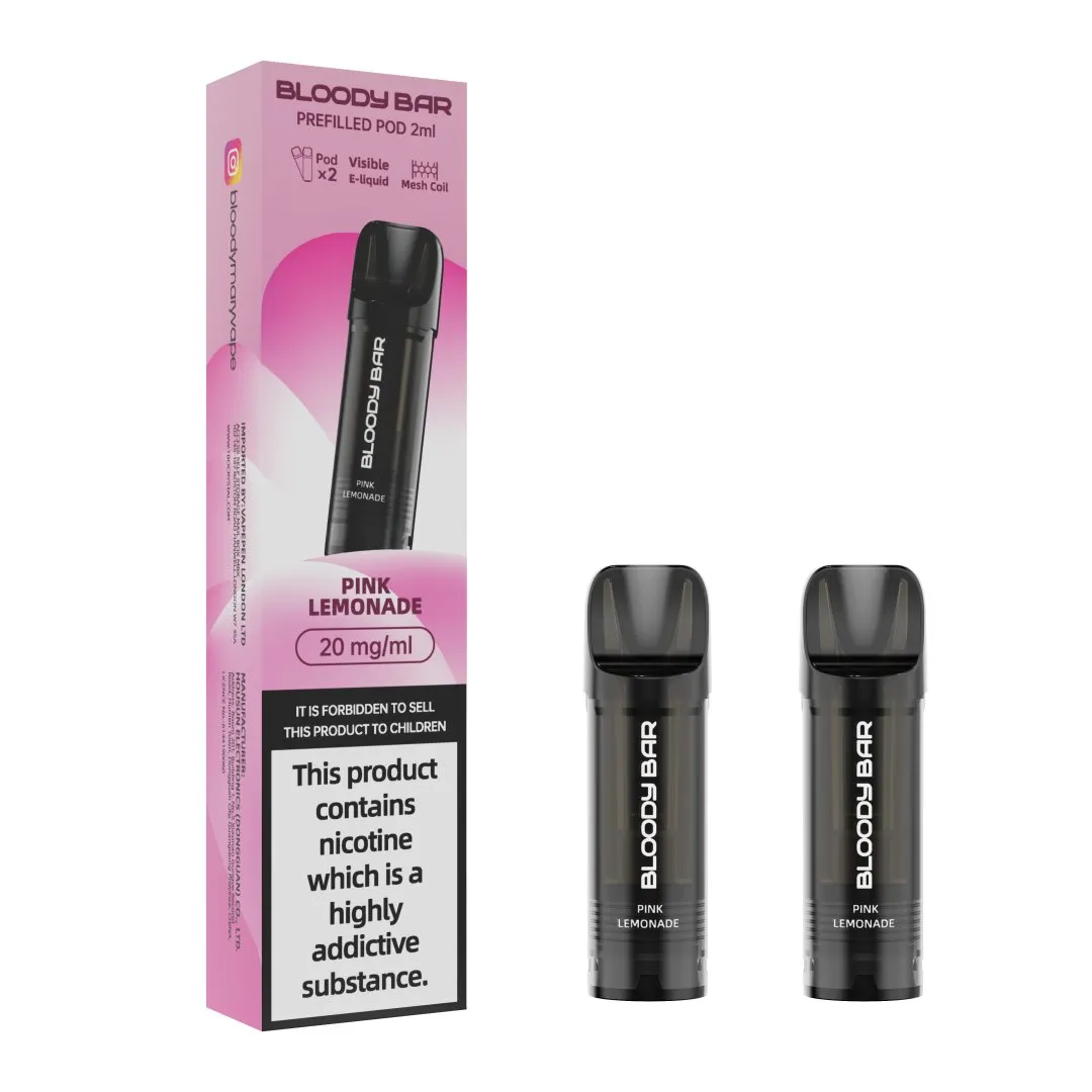 Buy Bloody Bar 5-in-1 Prefilled Pods £4.79 | Vape Fair