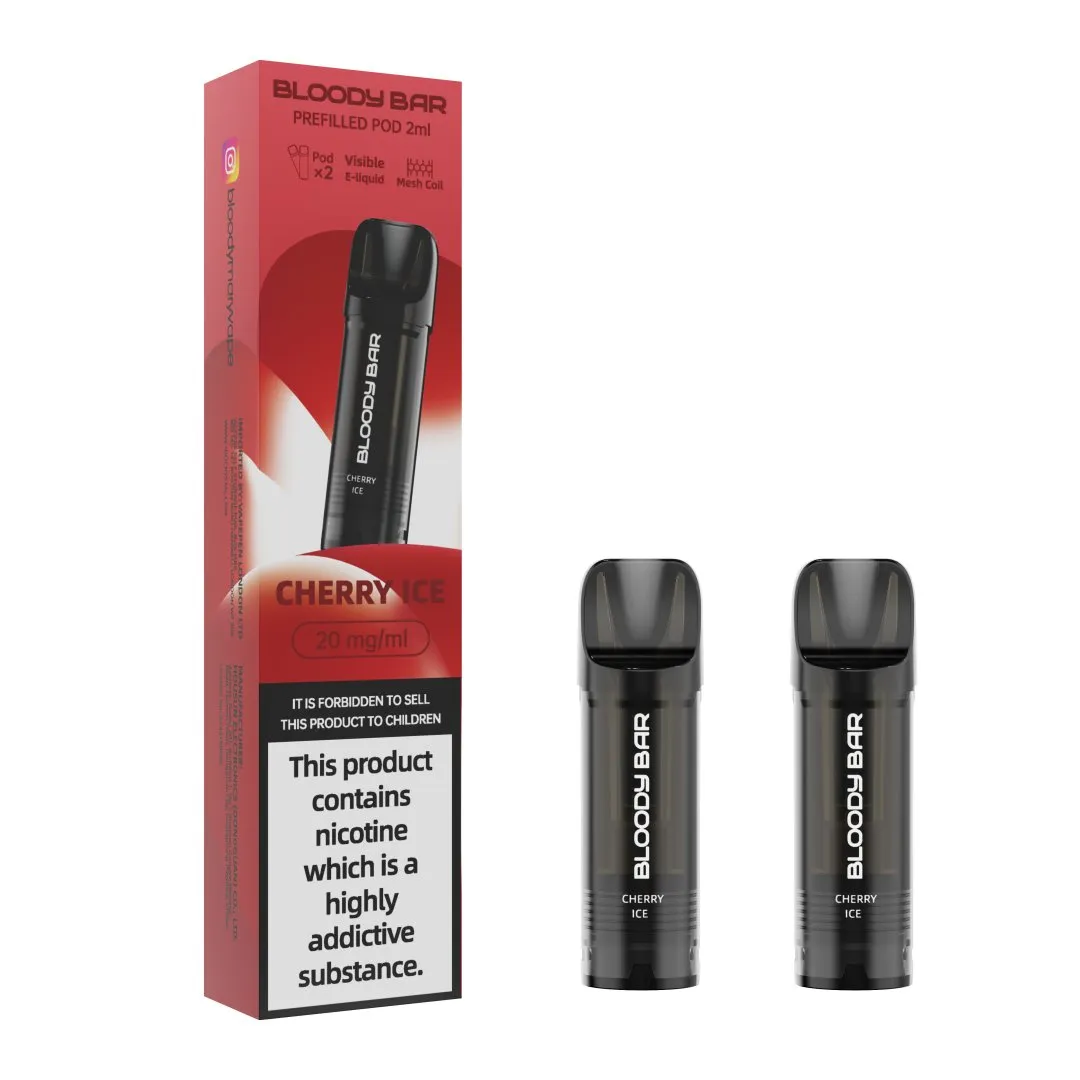 Buy Bloody Bar 5-in-1 Prefilled Pods £4.79 | Vape Fair