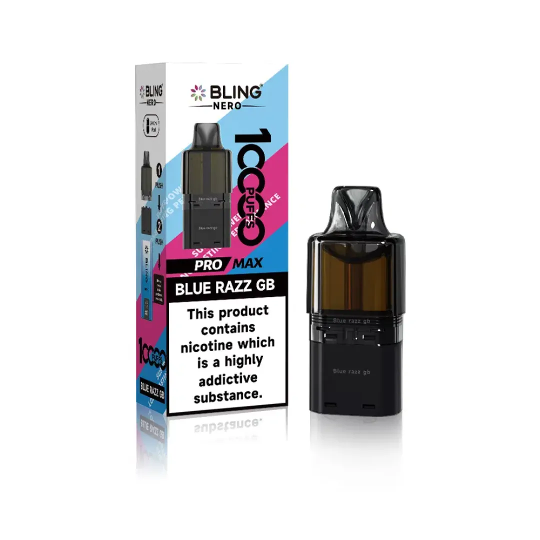 Buy Crystal Bling Nero 10000 Pods | £4.49 - Vape Fair