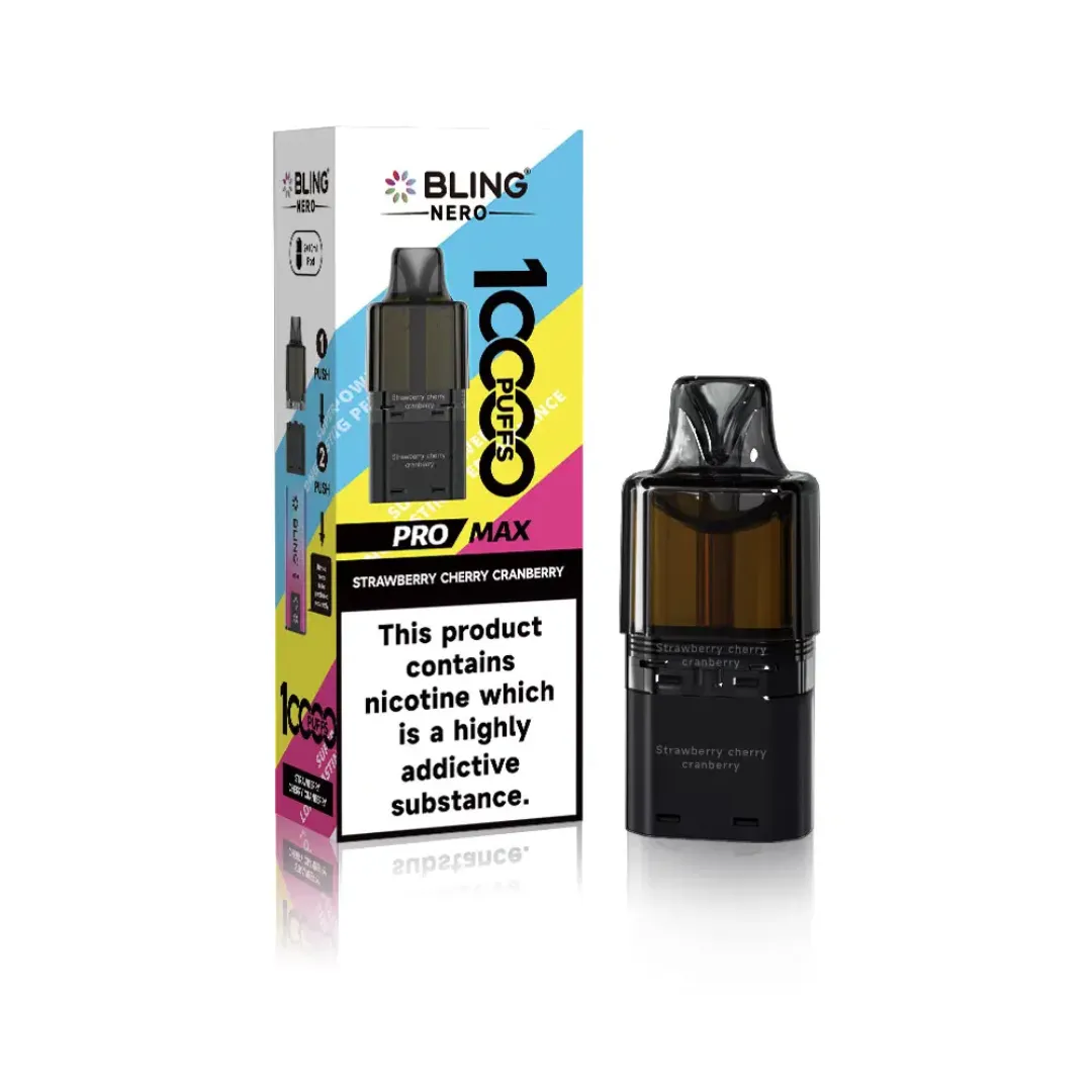 Buy Crystal Bling Nero 10000 Pods | £4.49 - Vape Fair