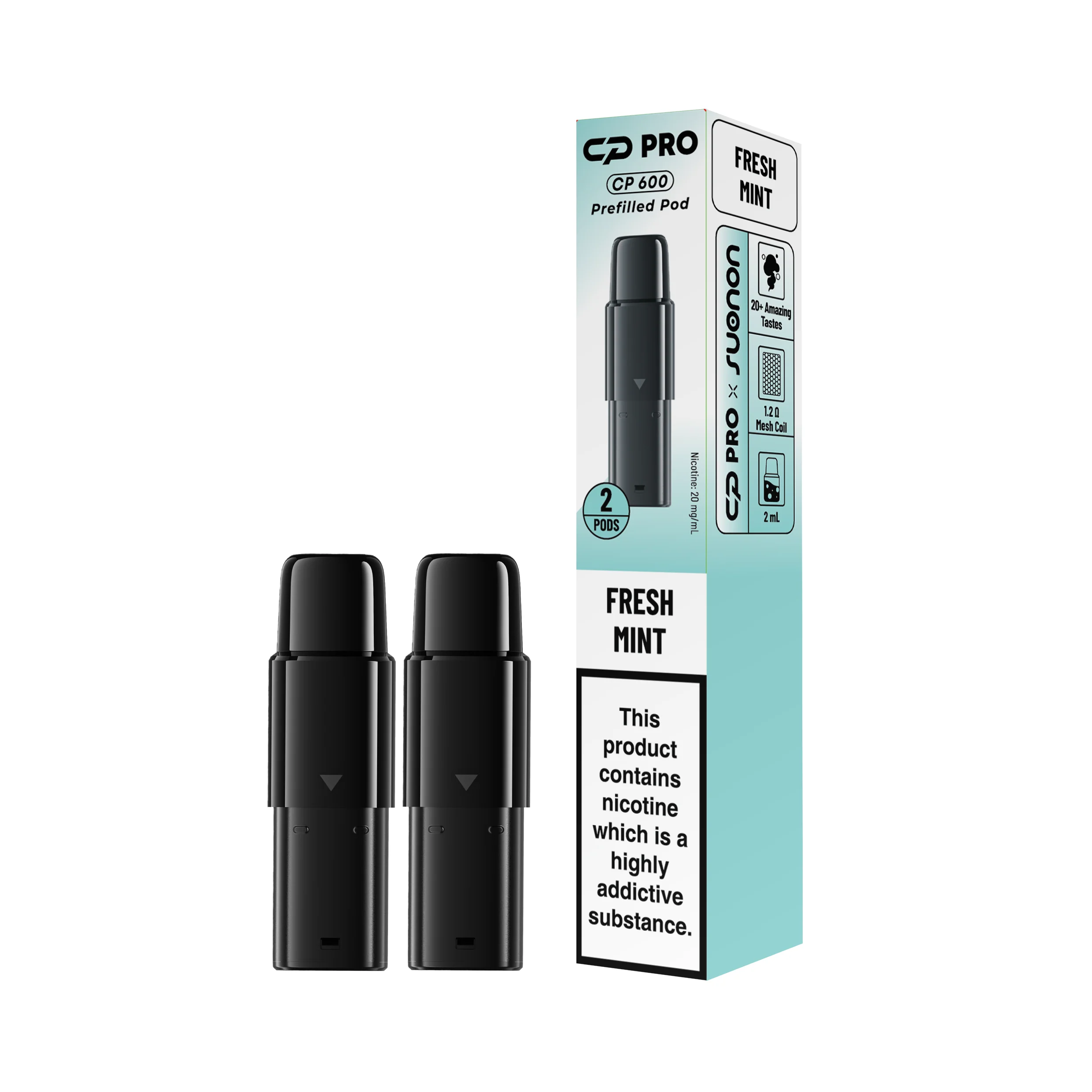 Buy Suonon Crystal Pro CP 600 Refill Pods | £3.29 - Vape Fair