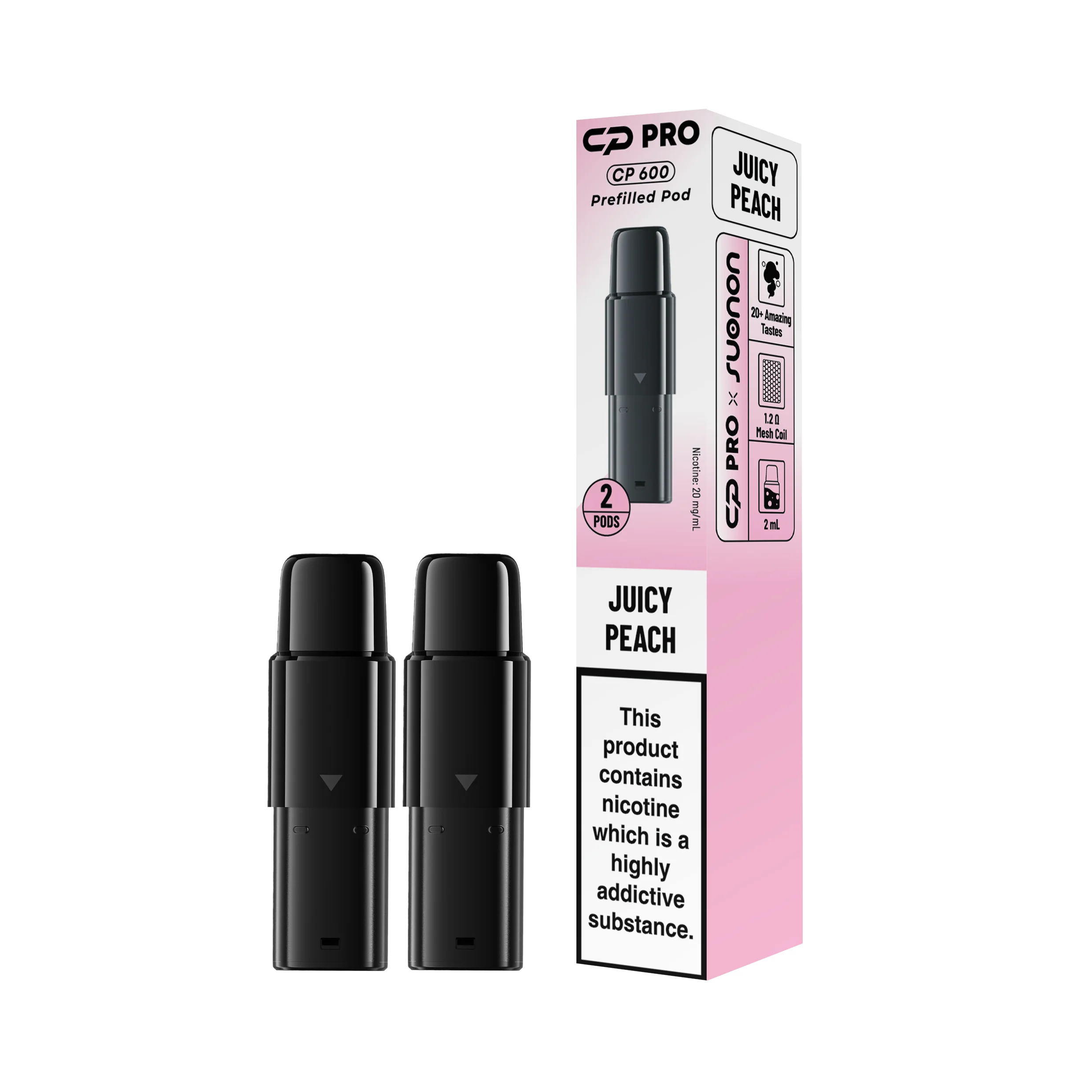 Buy Suonon Crystal Pro CP 600 Refill Pods | £3.29 - Vape Fair