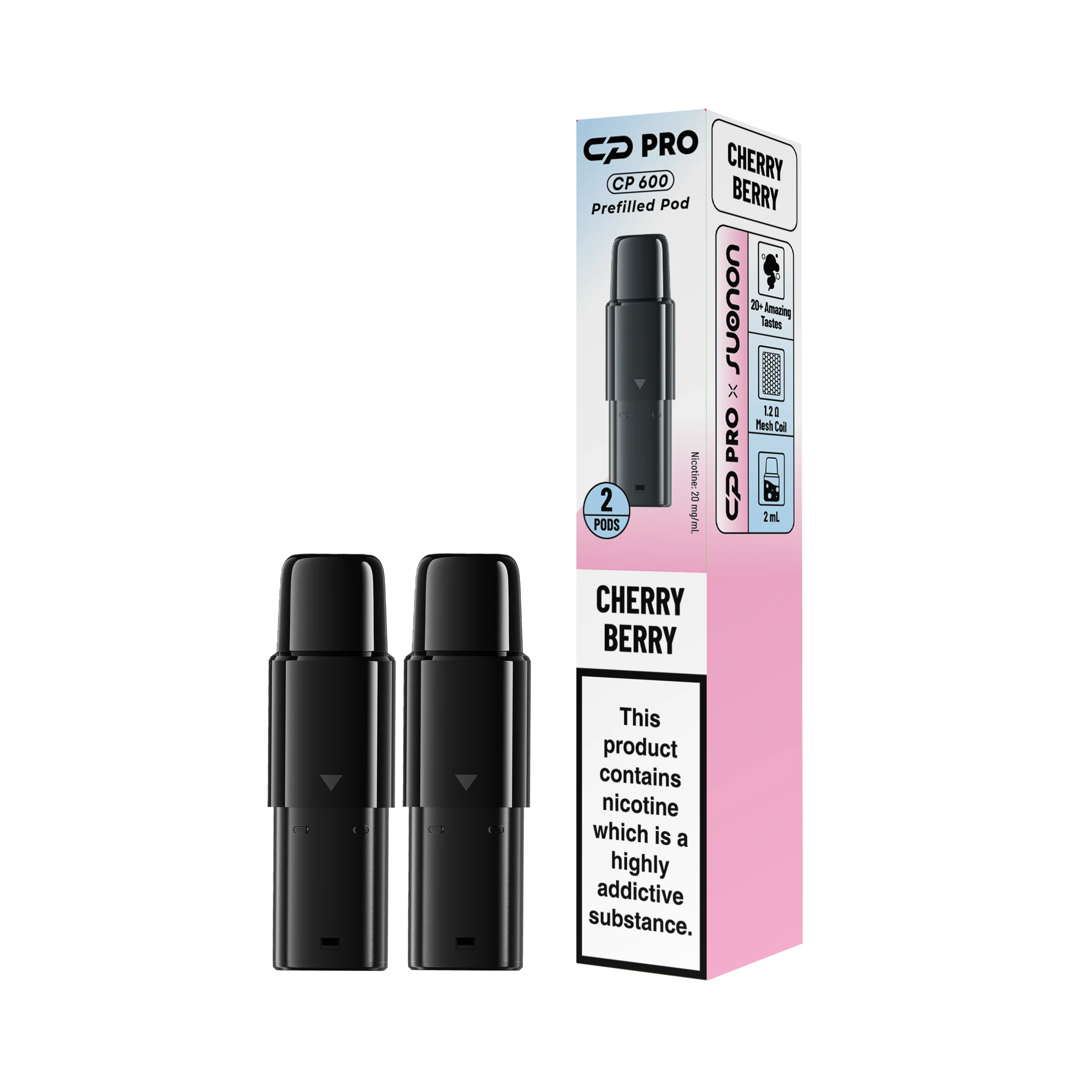 Buy Suonon Crystal Pro CP 600 Refill Pods | £3.29 - Vape Fair