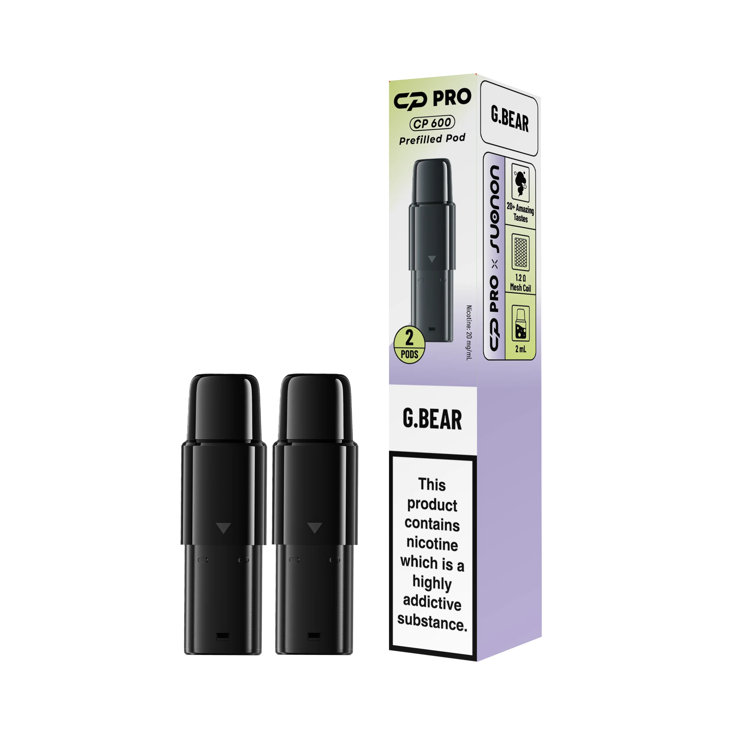 Buy Suonon Crystal Pro CP 600 Refill Pods | £3.29 - Vape Fair