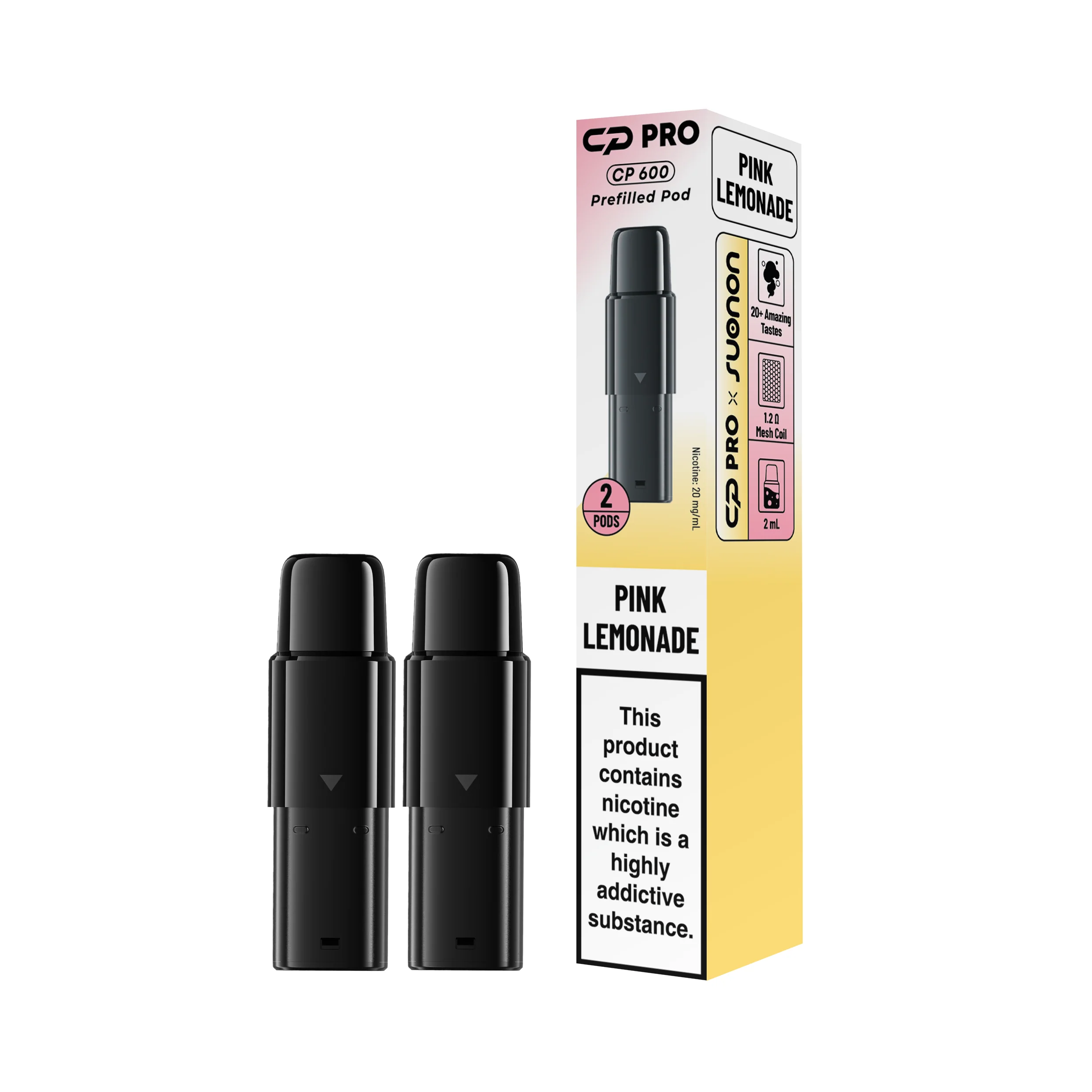 Buy Suonon Crystal Pro CP 600 Refill Pods | £3.29 - Vape Fair