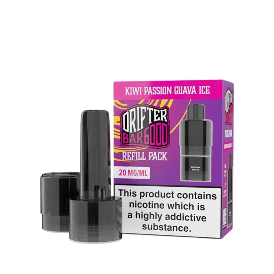 Buy Drifter Bar 6000 Puffs Prefilled Pods | £4.79 - Vape Fair