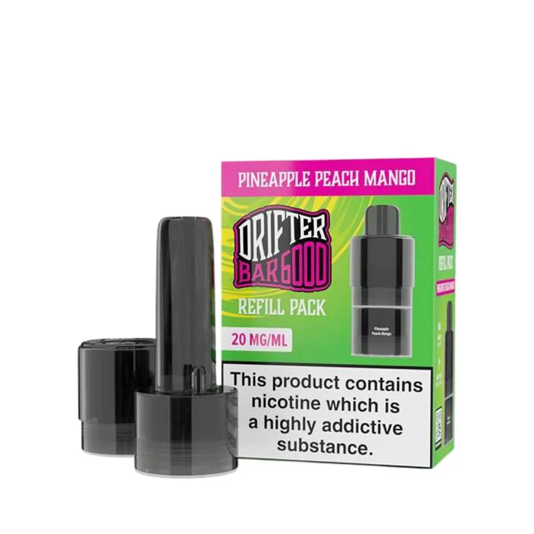 Buy Drifter Bar 6000 Puffs Prefilled Pods | £4.79 - Vape Fair