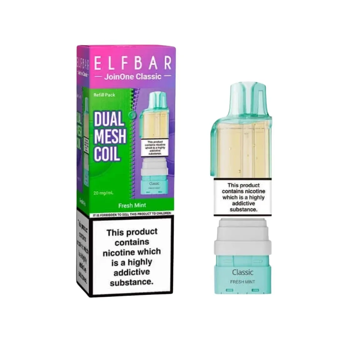 Buy ElfBar JoinOne15 Classic Prefilled Pods | £6.79 - Vape Fair