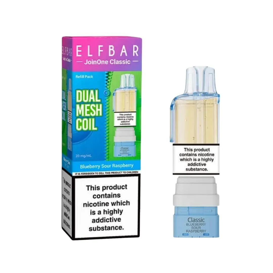 Buy ElfBar JoinOne15 Classic Prefilled Pods | £6.79 - Vape Fair
