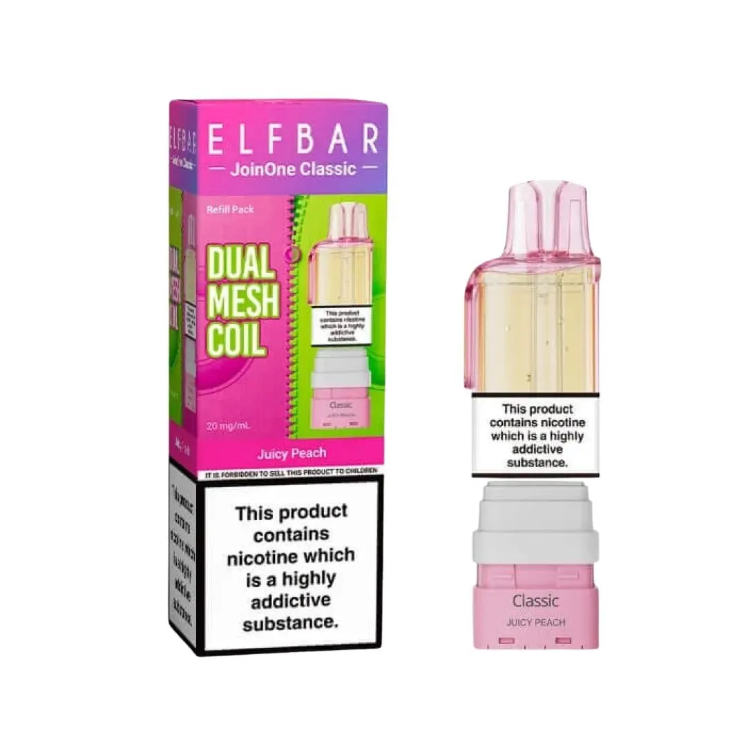 Buy ElfBar JoinOne15 Classic Prefilled Pods | £6.79 - Vape Fair