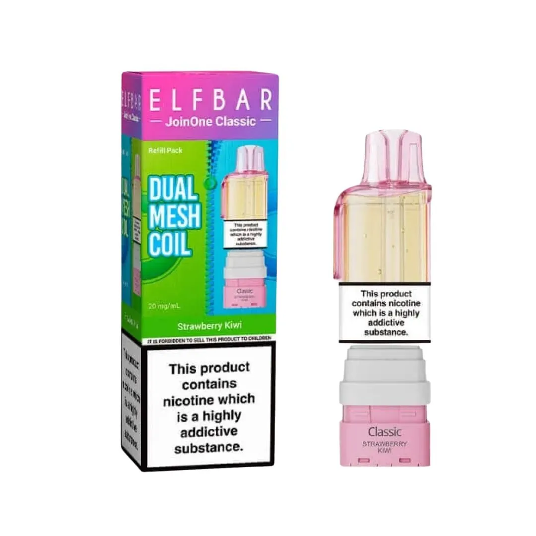 Buy ElfBar JoinOne15 Classic Prefilled Pods | £6.79 - Vape Fair