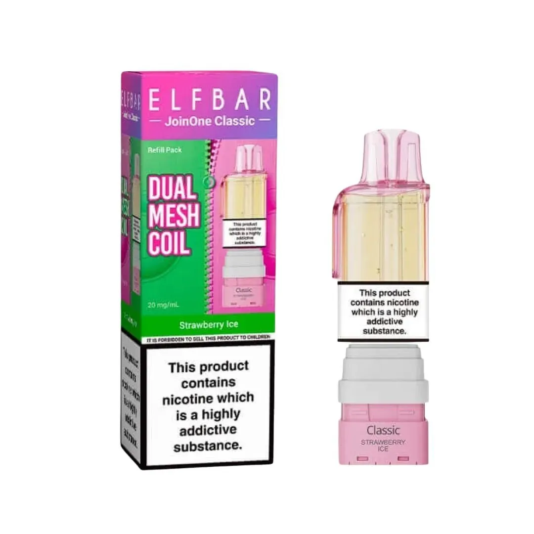 Buy ElfBar JoinOne15 Classic Prefilled Pods | £6.79 - Vape Fair
