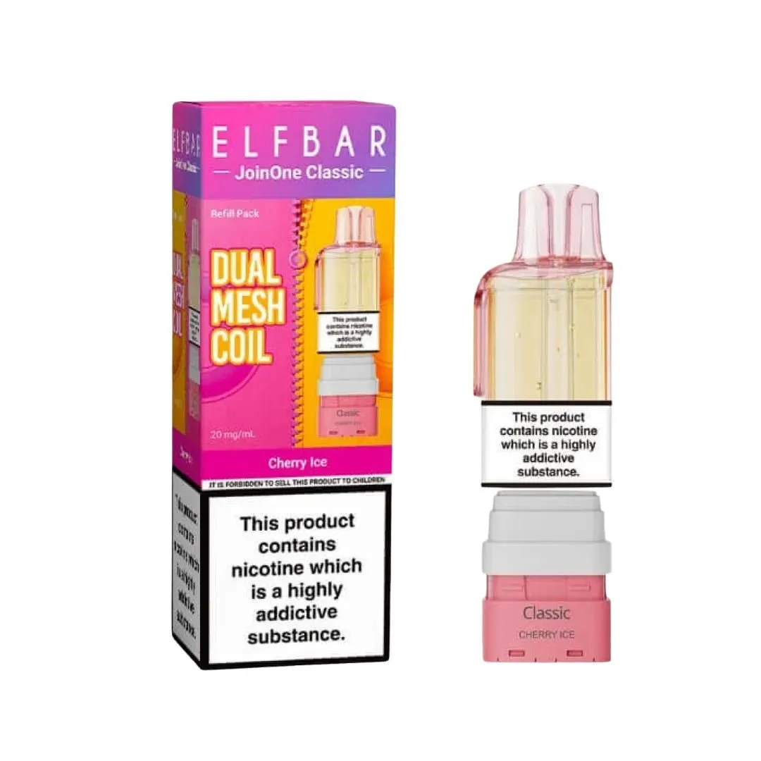 Buy ElfBar JoinOne15 Classic Prefilled Pods | £6.79 - Vape Fair
