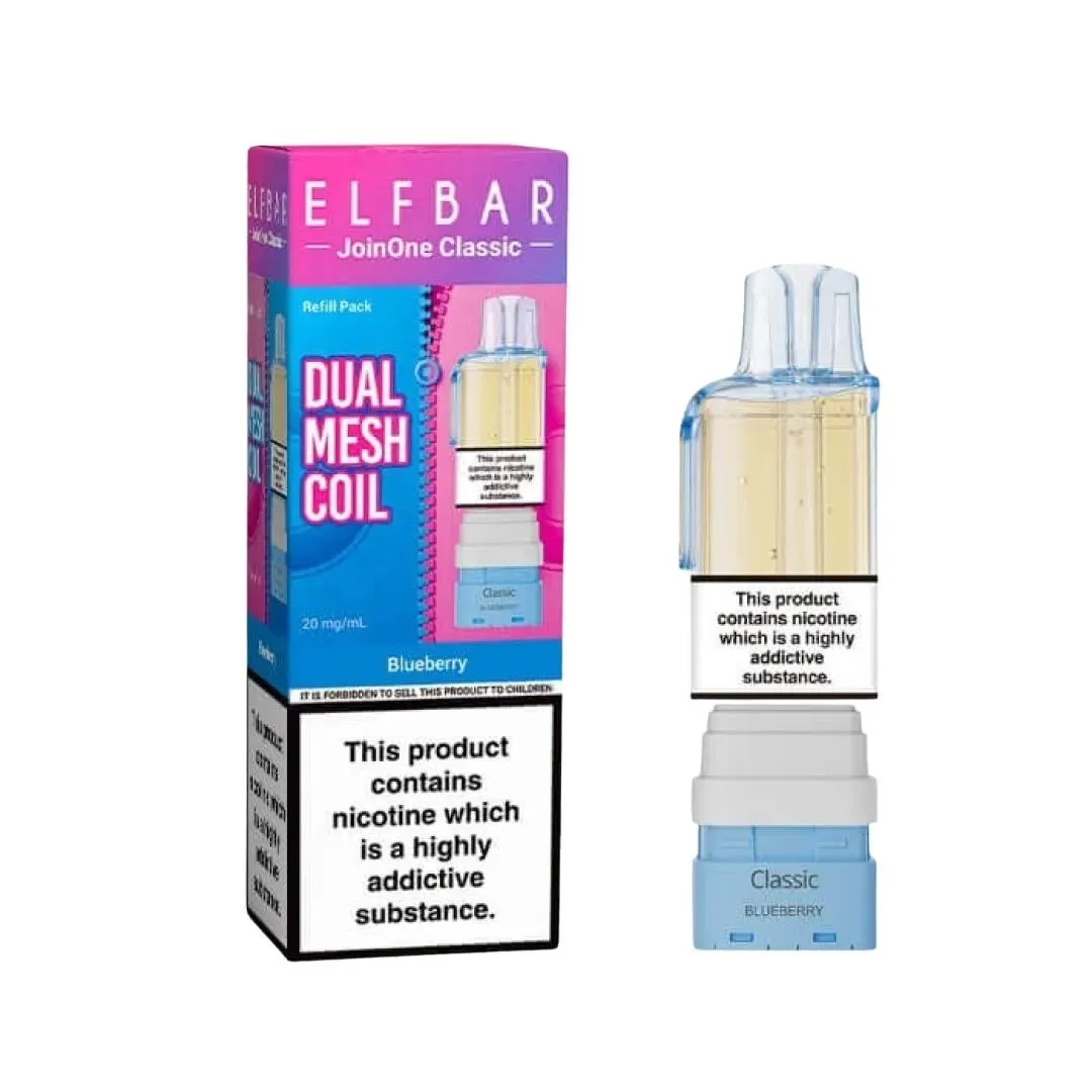 Buy ElfBar JoinOne15 Classic Prefilled Pods | £6.79 - Vape Fair