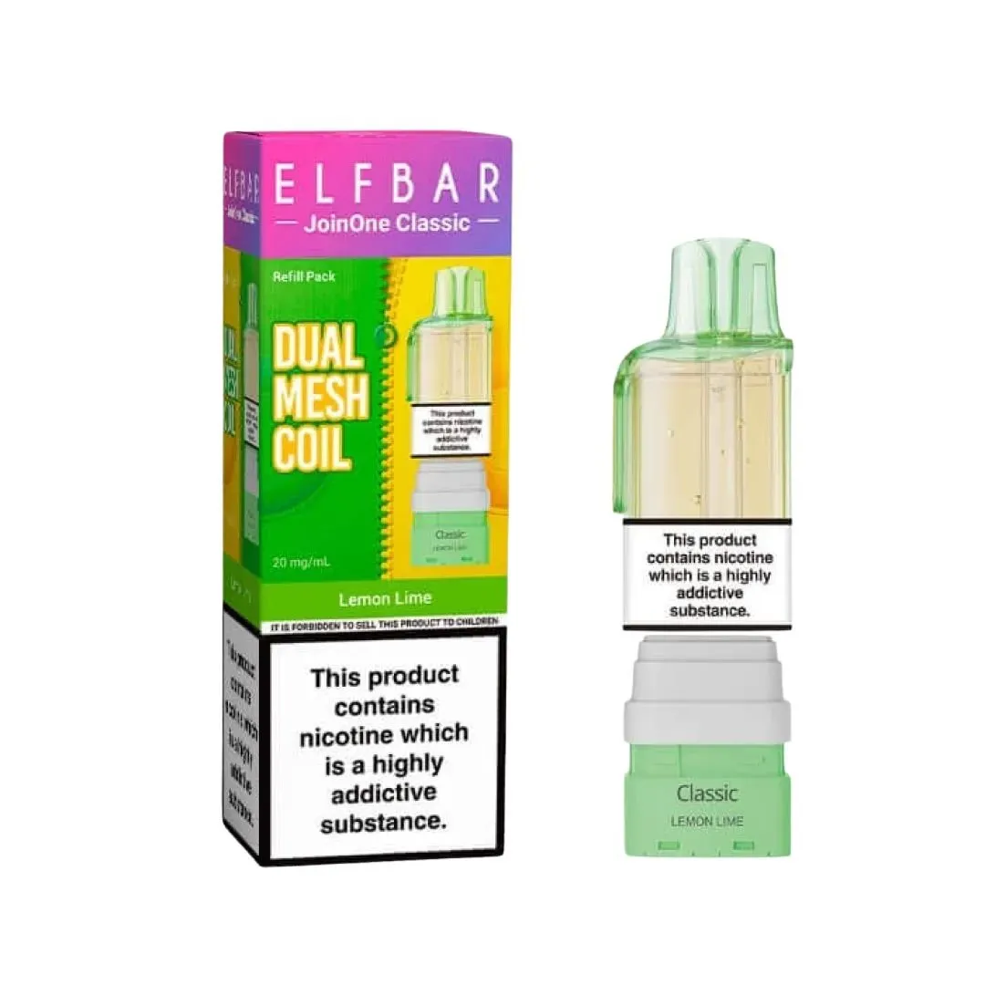 Buy ElfBar JoinOne15 Classic Prefilled Pods | £6.79 - Vape Fair