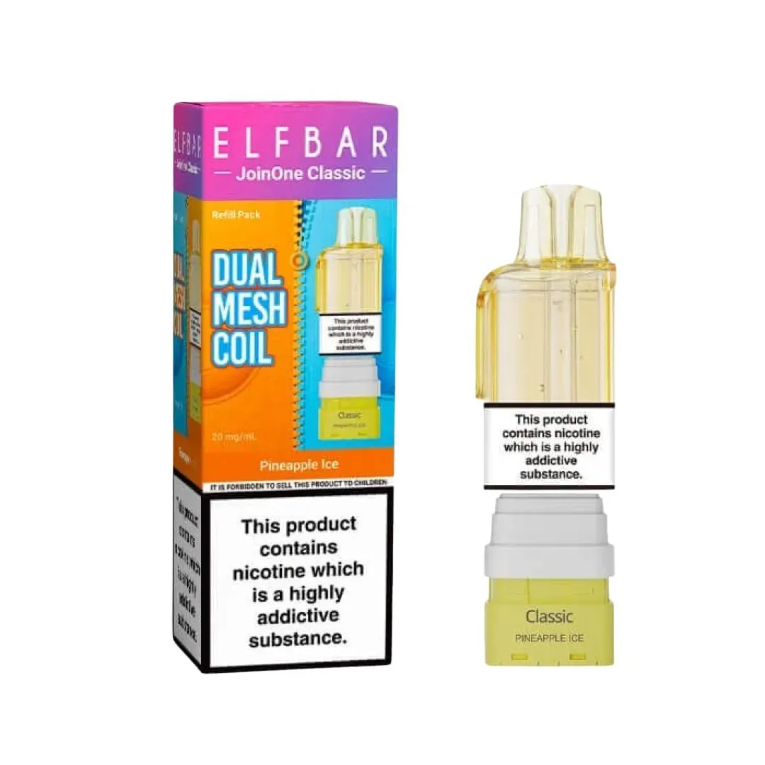 Buy ElfBar JoinOne15 Classic Prefilled Pods | £6.79 - Vape Fair