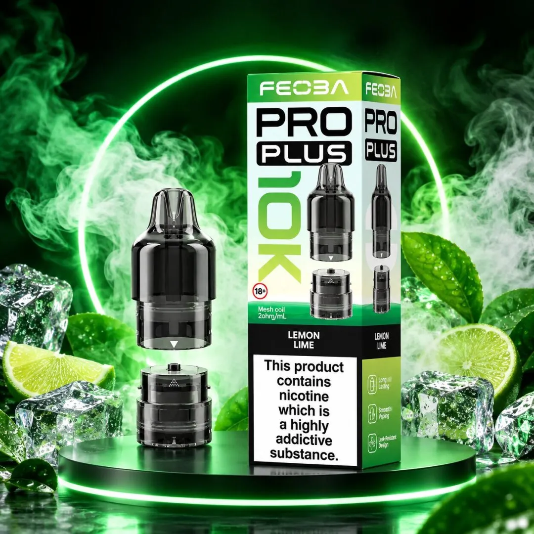 Feoba Pro Plus 10K Prefilled Pods & Refill Combo